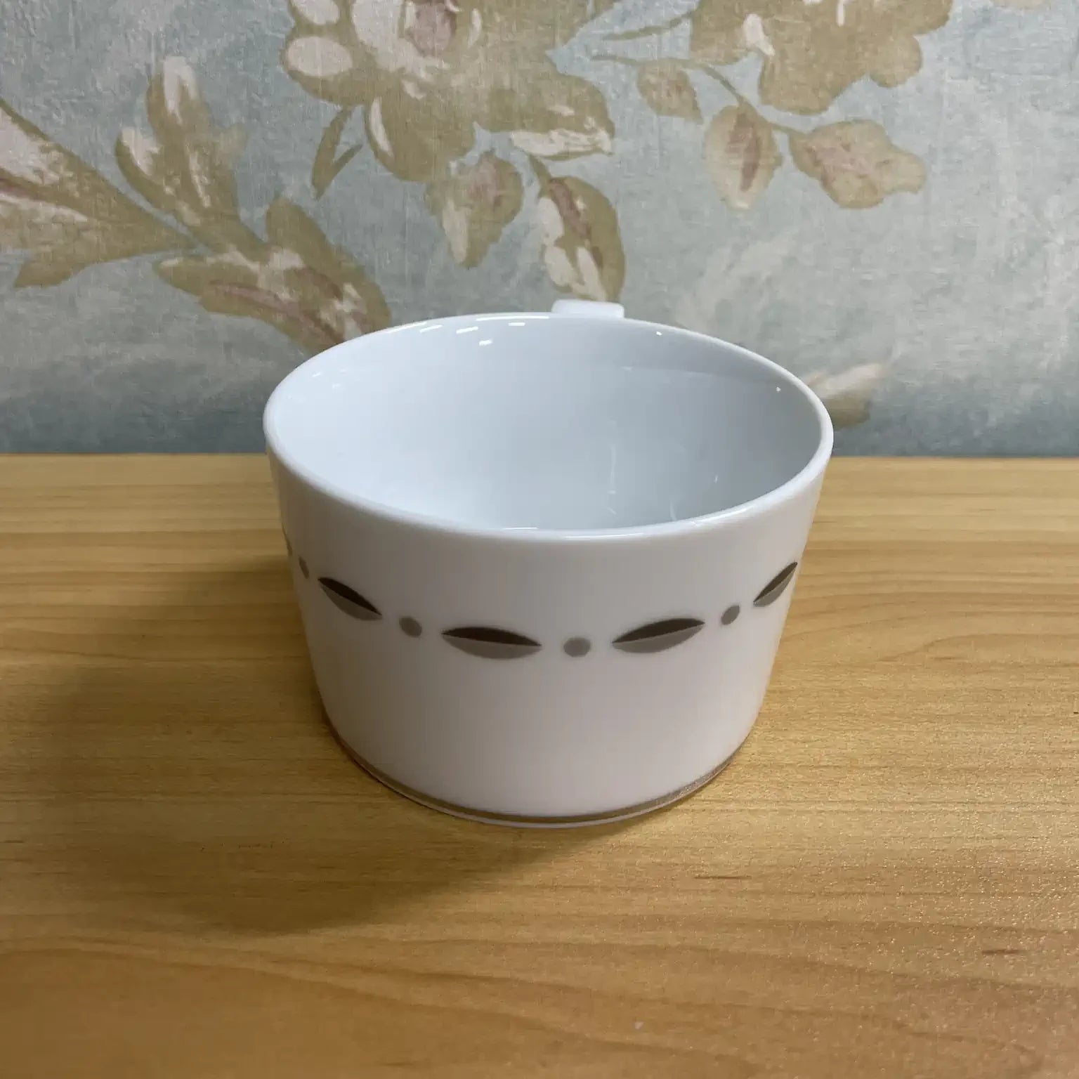 【リユース】 カップ＆ソーサー2P / Tiffany＆Co. (ティファニー) / Gramercy / 1990-2010s / 磁器 / スリランカ / 銀彩