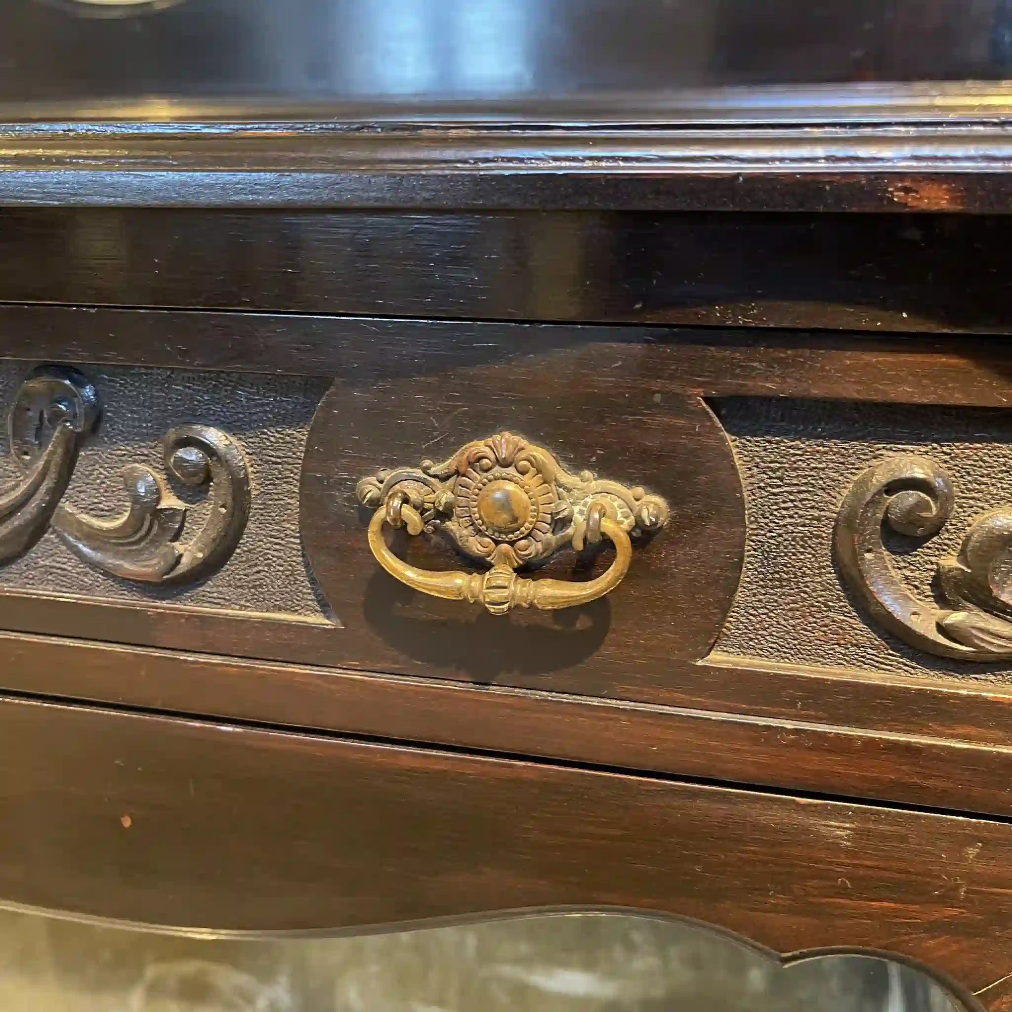 【アンティーク】 アンティークドレッサー(セット） / イギリス直輸入