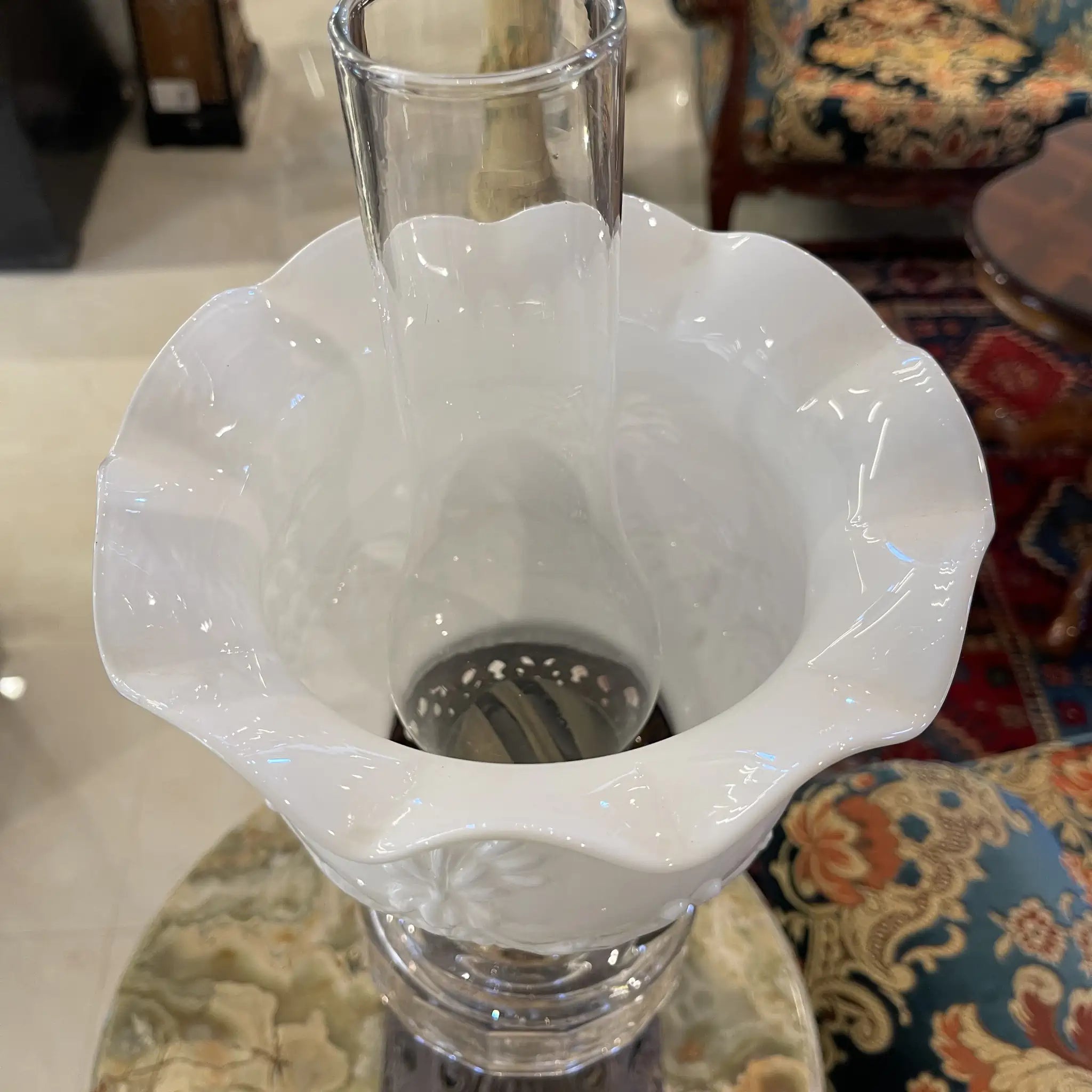 【古董】古董油燈 / 維多利亞風格 / 19世紀 / 英國直接進口