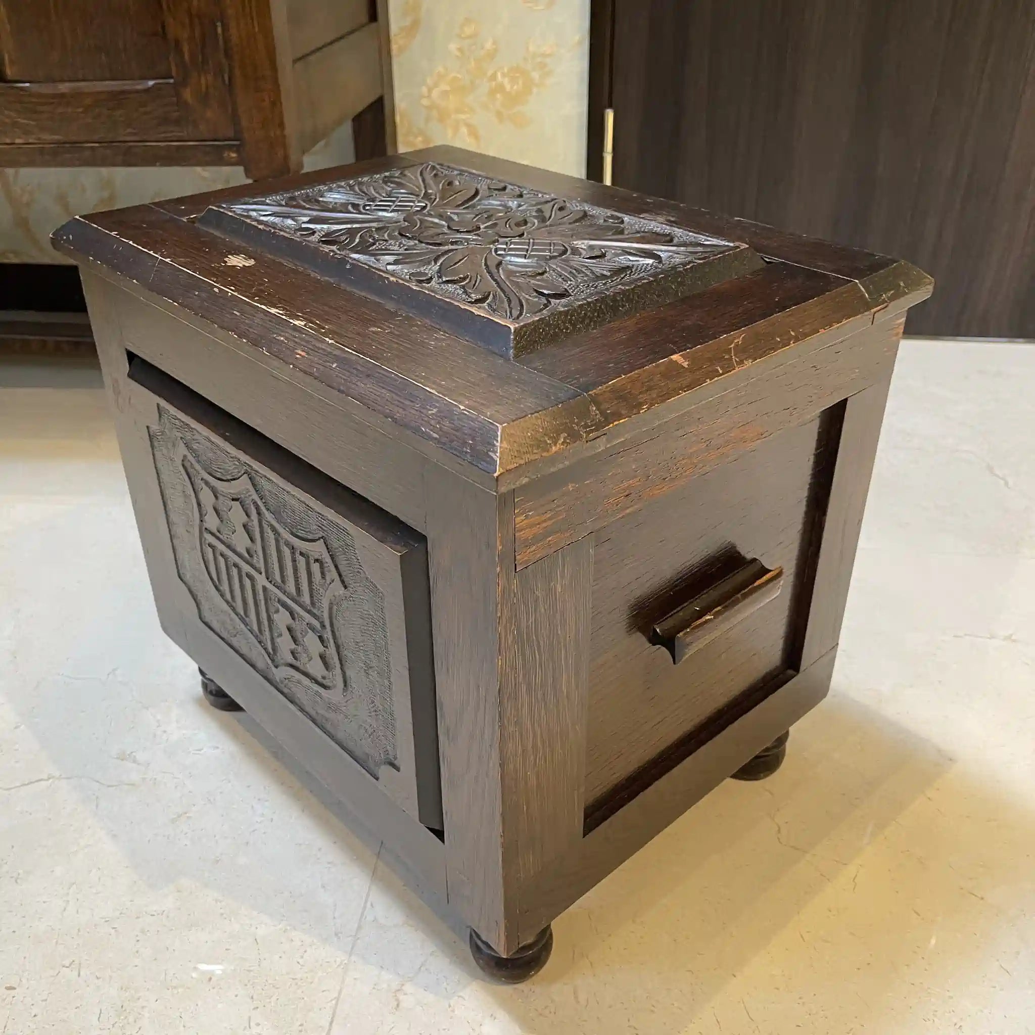 【アンティーク】 ブランケットチェスト / 1920年 / オーク材 / イギリス