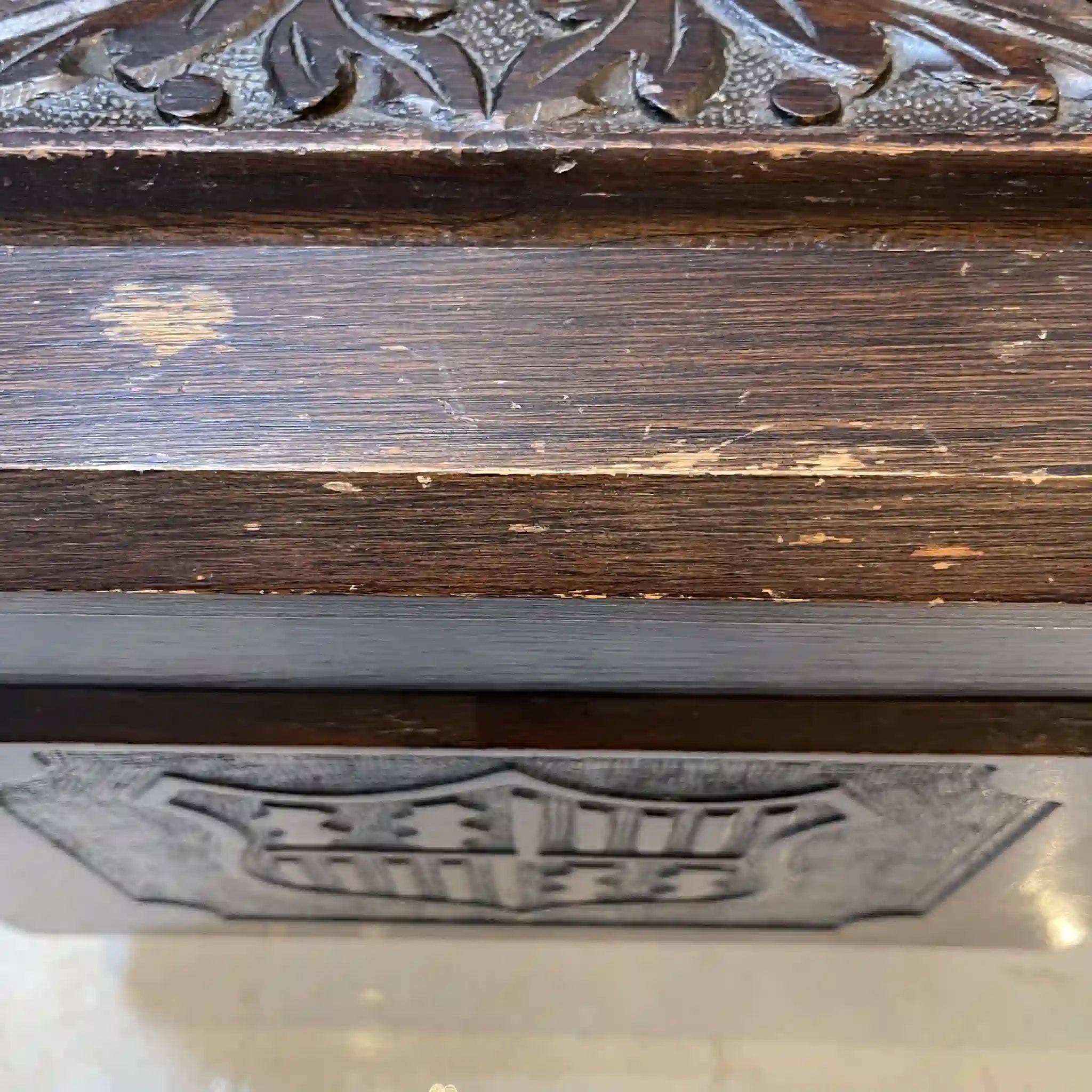 【アンティーク】 ブランケットチェスト / 1920年 / オーク材 / イギリス