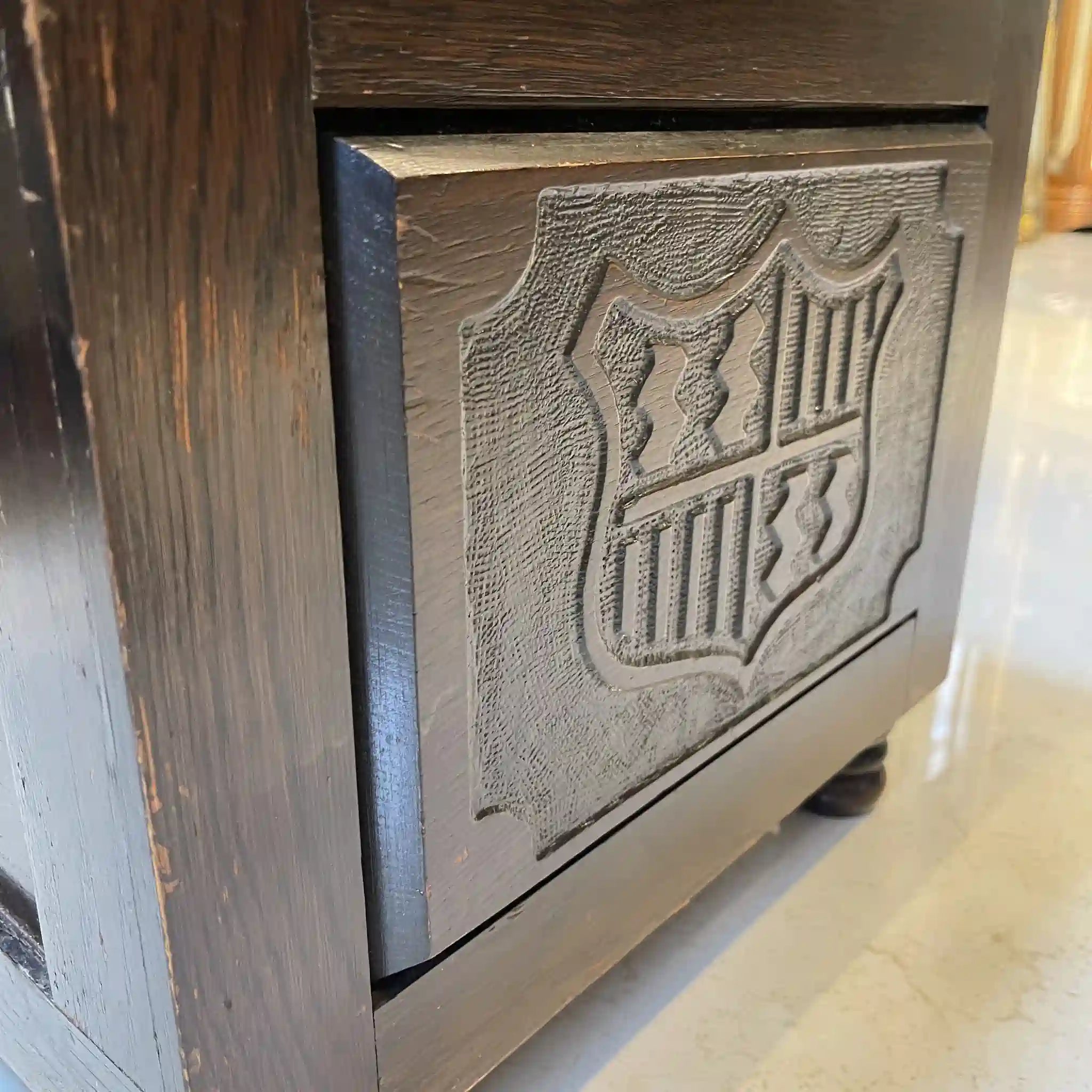 【アンティーク】 ブランケットチェスト / 1920年 / オーク材 / イギリス