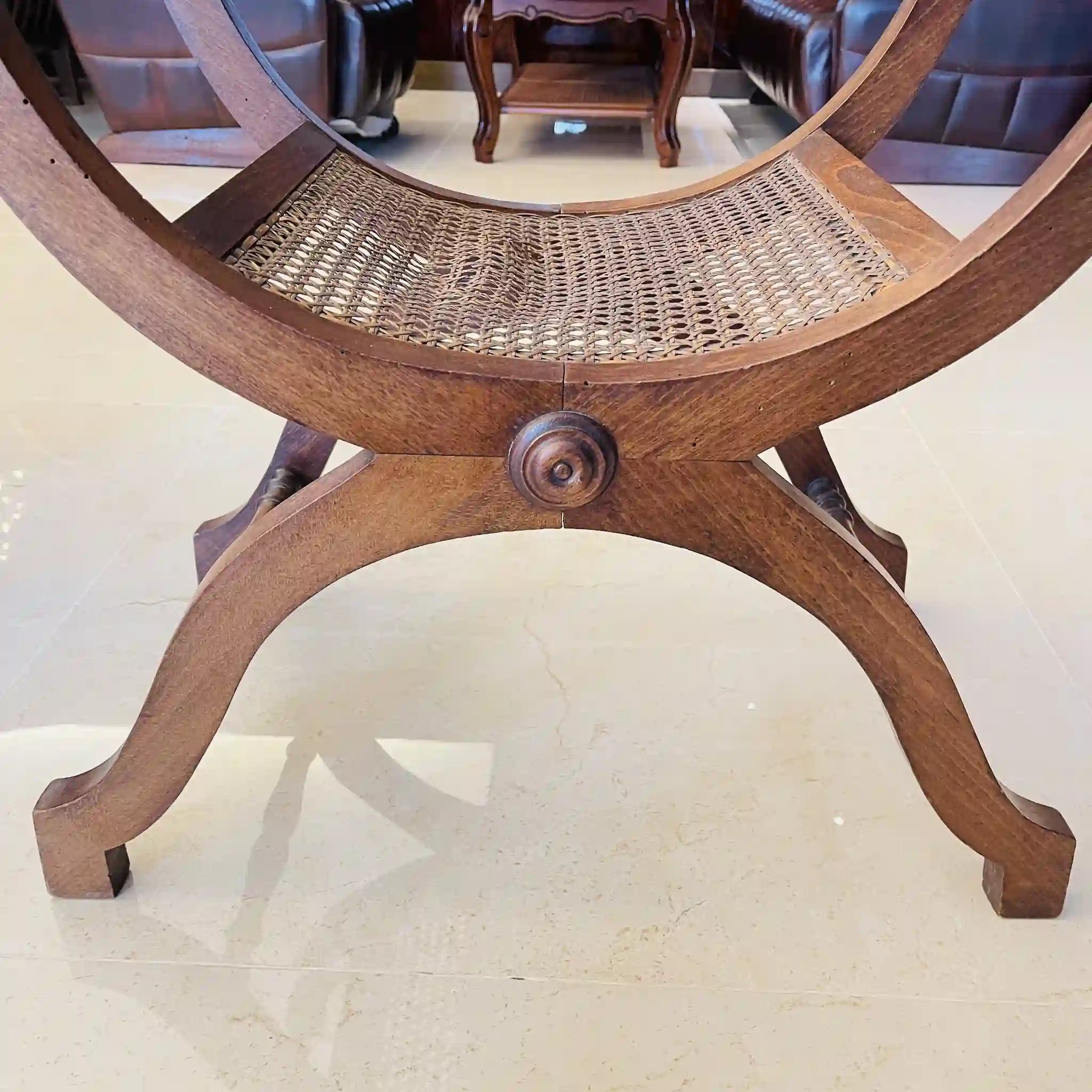 【アンティーク】 キュルールスツール / 
 / フランス直輸入