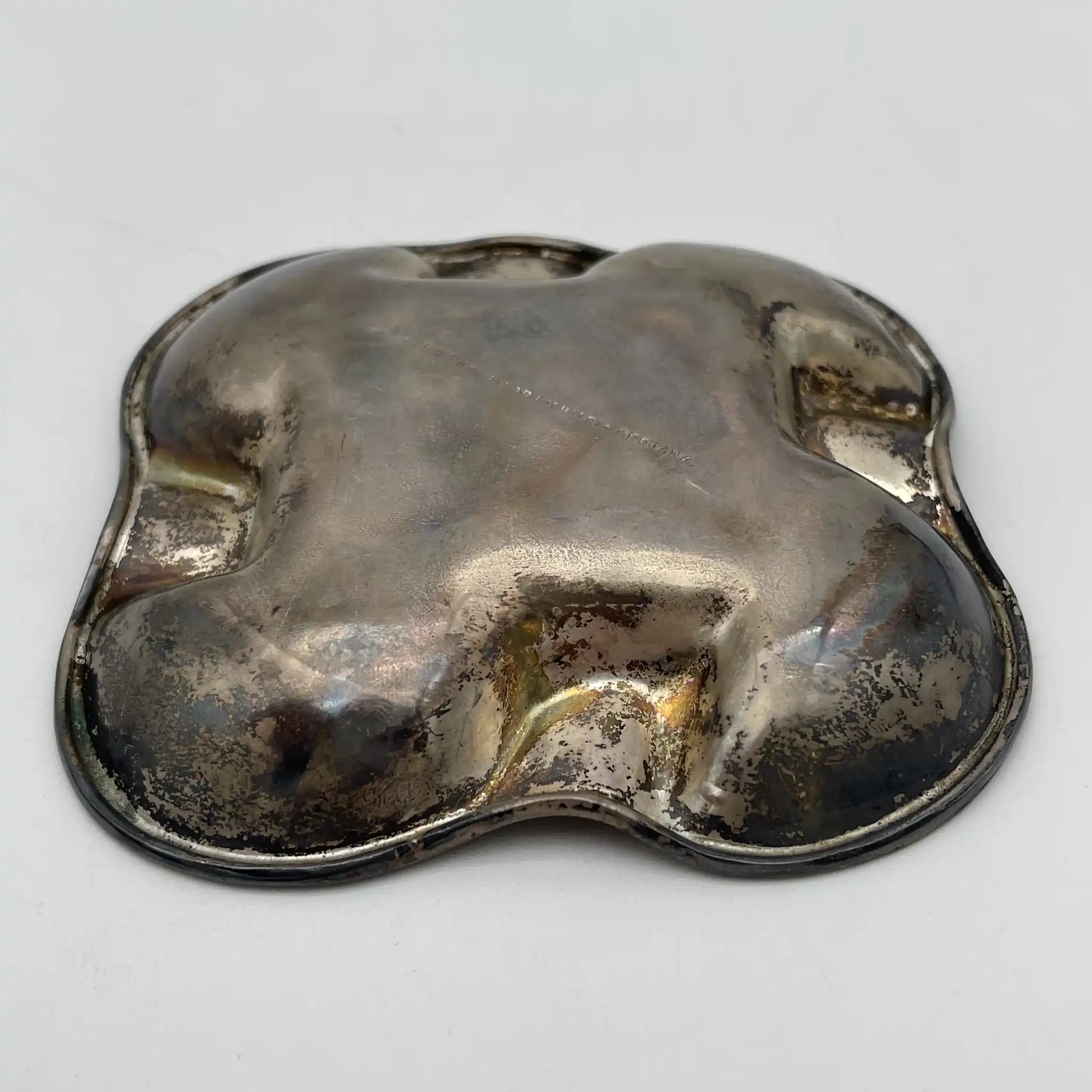 [Vintage] Ashtray / Del Pilar / Estimated 1950-70s / Sterling Silver / Peru