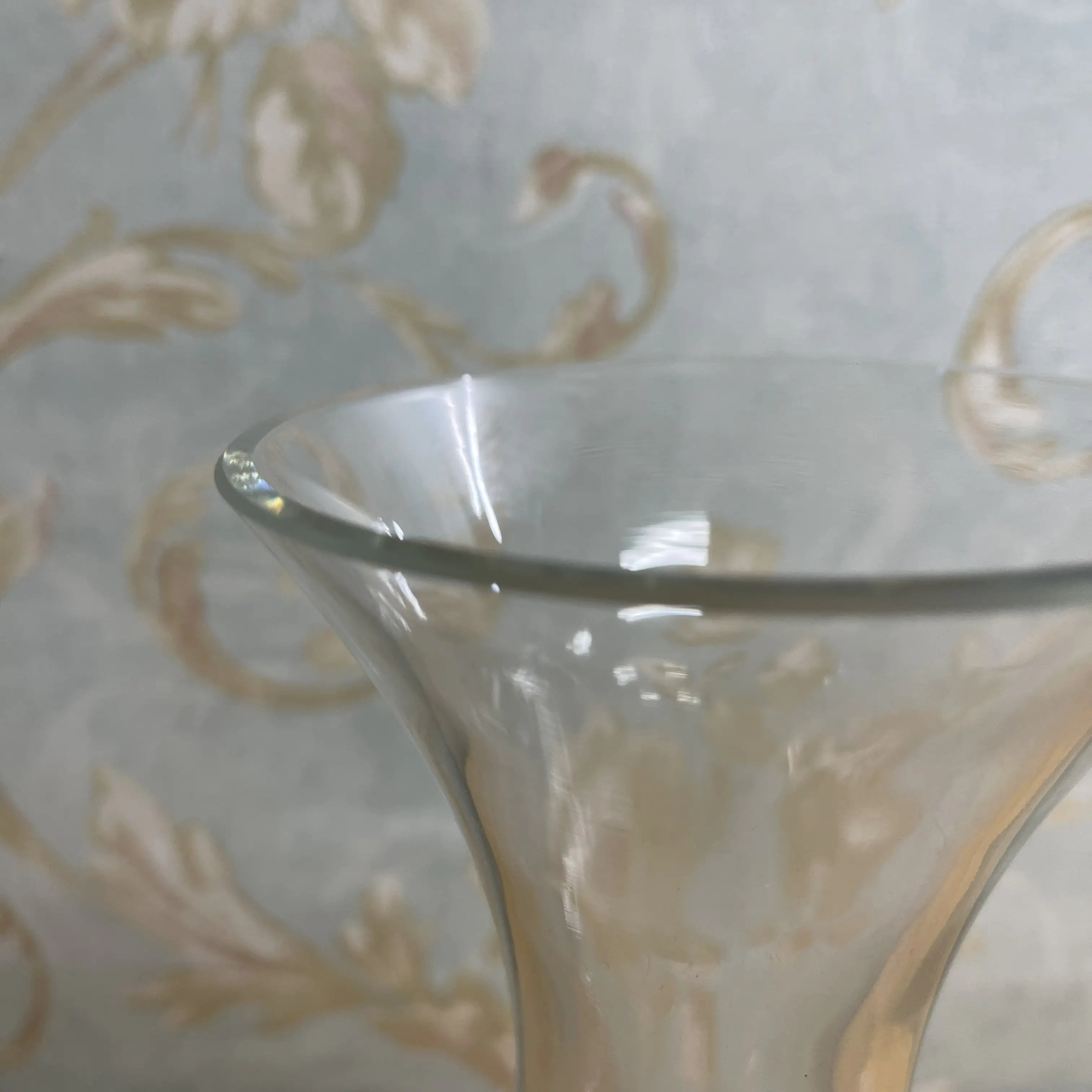 【复古】德坎塔/ BOHEMIA Cristal（波西米亚水晶）/估计20c晚期/水晶玻璃/捷克共和国