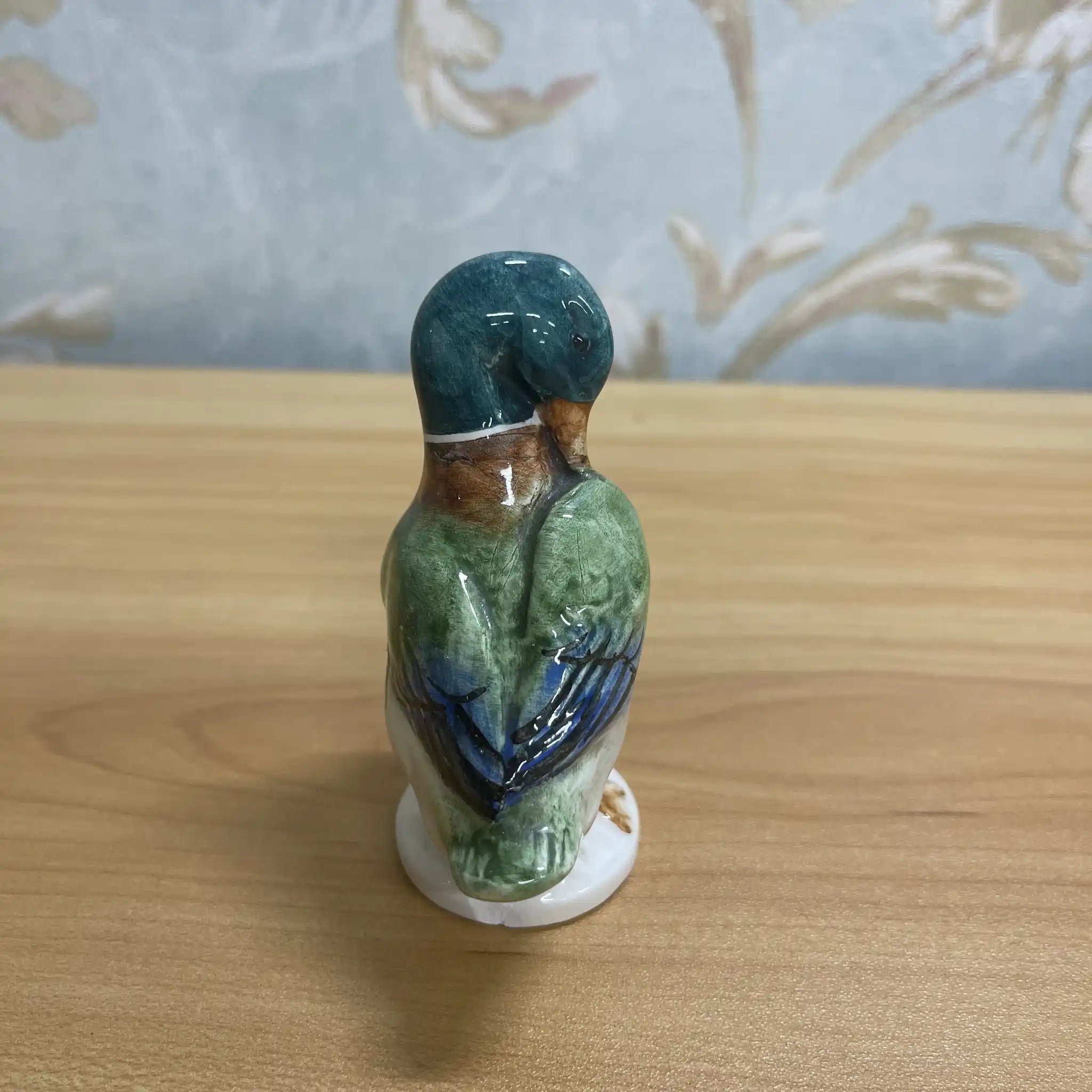 [Vintage] Figurine (ceramic doll) / Royal Dux / Estimated mid-late 20C / Porcelain / Czechoslovakia / Duck
