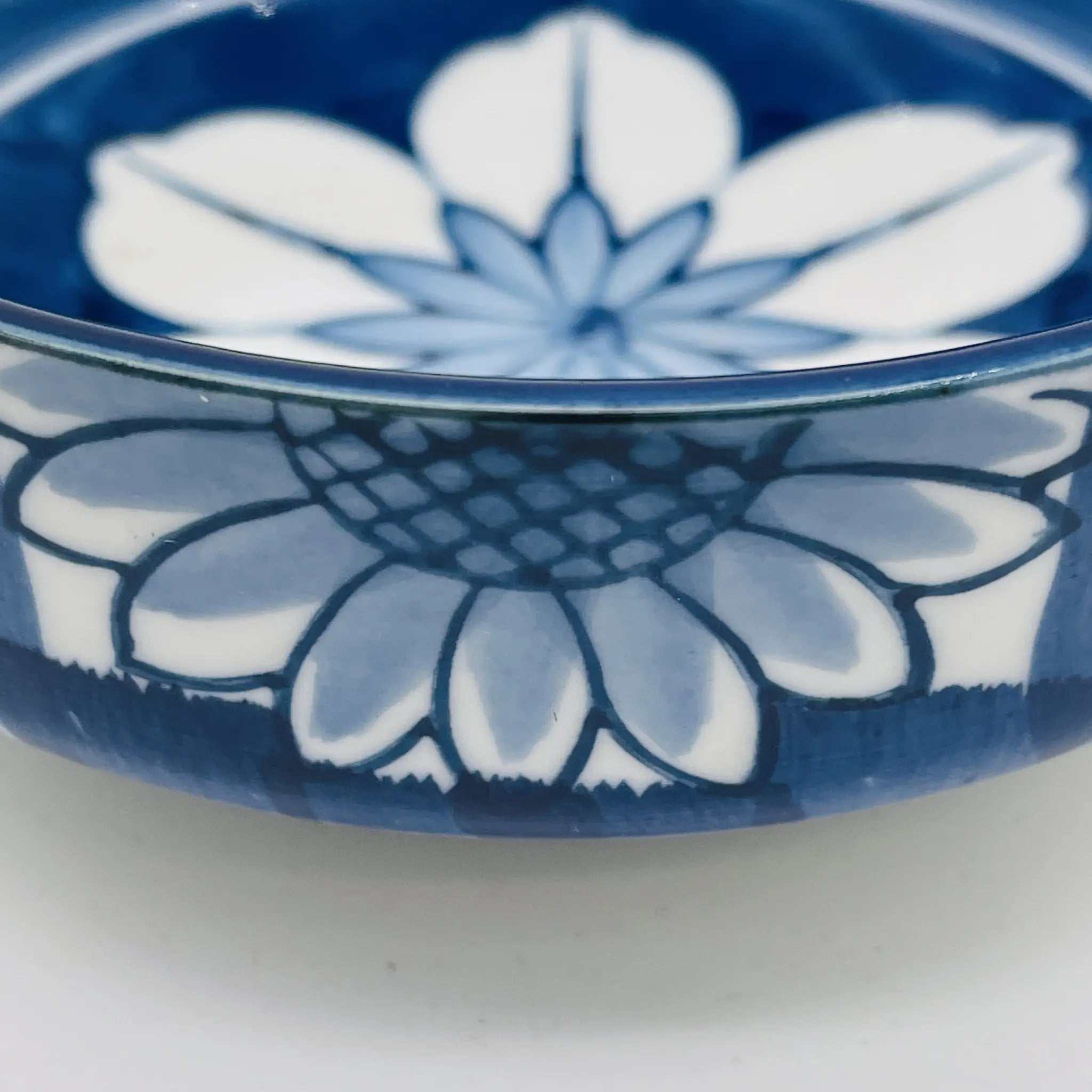 【リユース】 小鉢揃 5P / 源山作 / 有田焼 / 日本 / 染付 / 箱付き