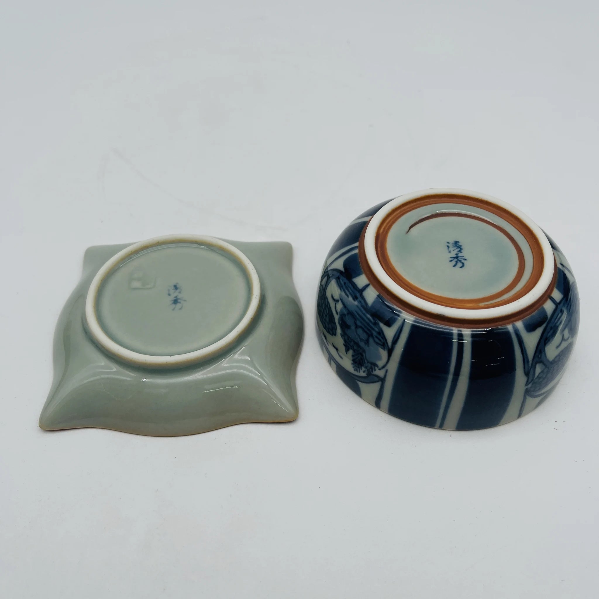 【リユース】 小料理揃 / 清秀窯 / 京古染 有田焼 / 日本 / 箱付き