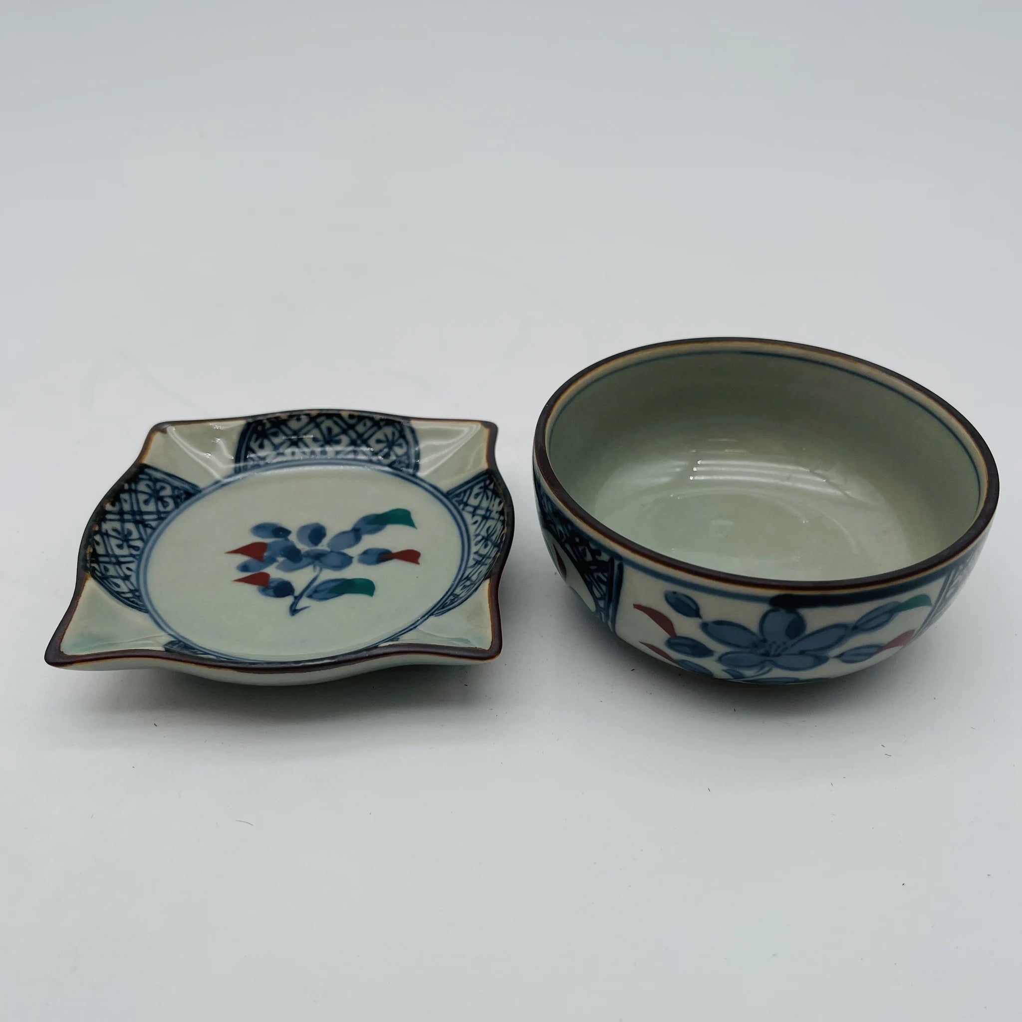 【リユース】 小料理揃 / 清秀窯 / 京古染 有田焼 / 日本 / 箱付き