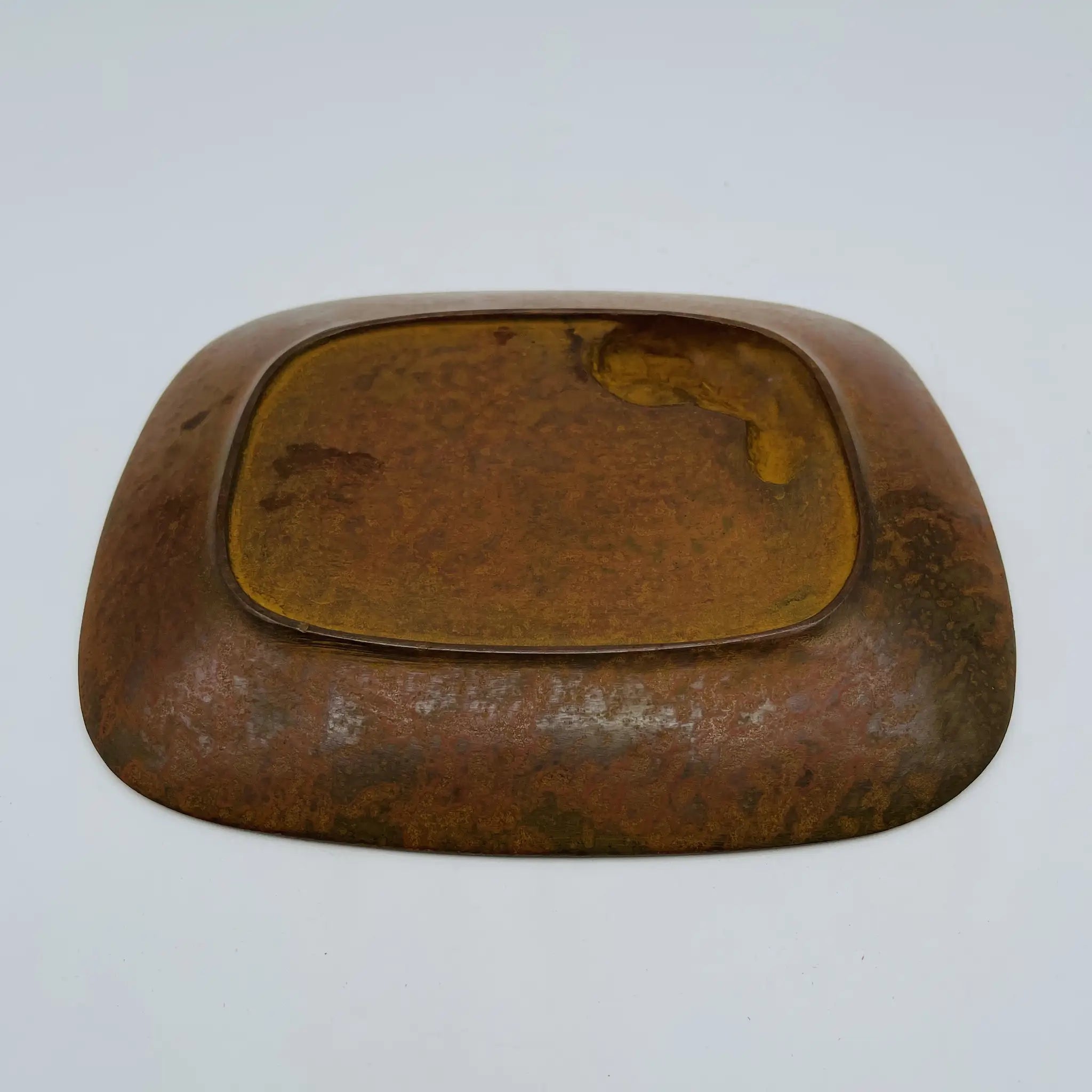 【リユース】 鋳銅皿 / 名取川雅司作 / 豊饒 / 銅 / 日本 / 箱付き