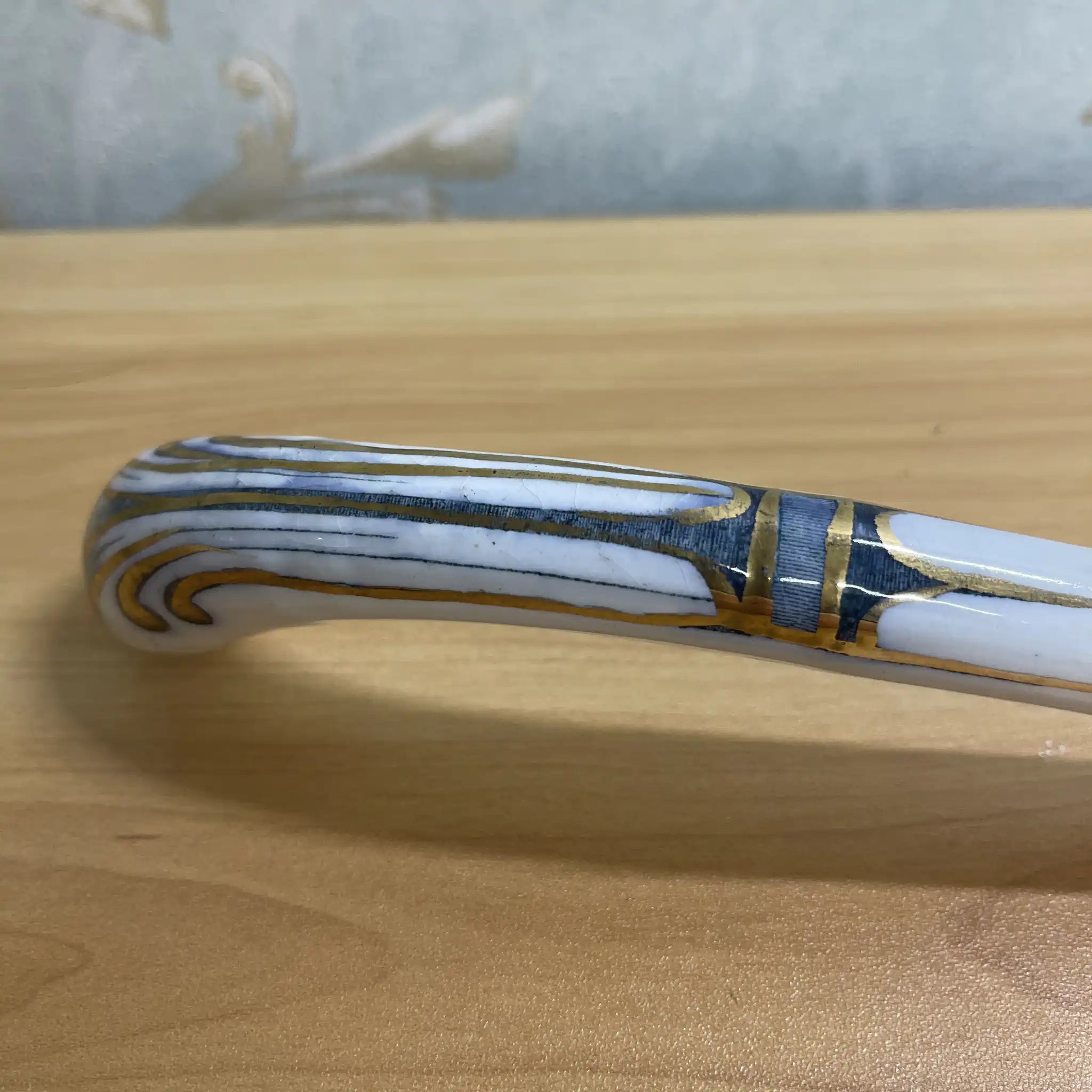【アンティーク】 スープチューリン+レードル / Furnivals / Venice / 推定1900前後 / 陶器 / イギリス / ロカイユ, スクロール, ラティスワーク