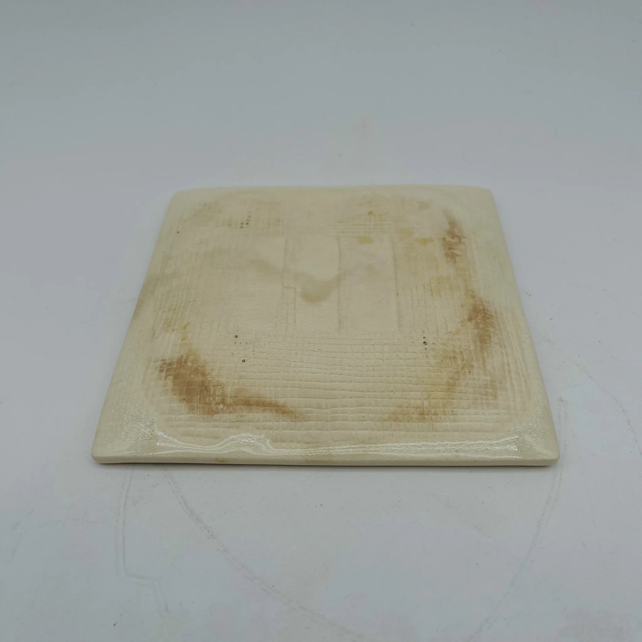 【リユース】 銘々皿 / 京峰作 乃深井窯 / 陶器 / 日本 / 箱付き