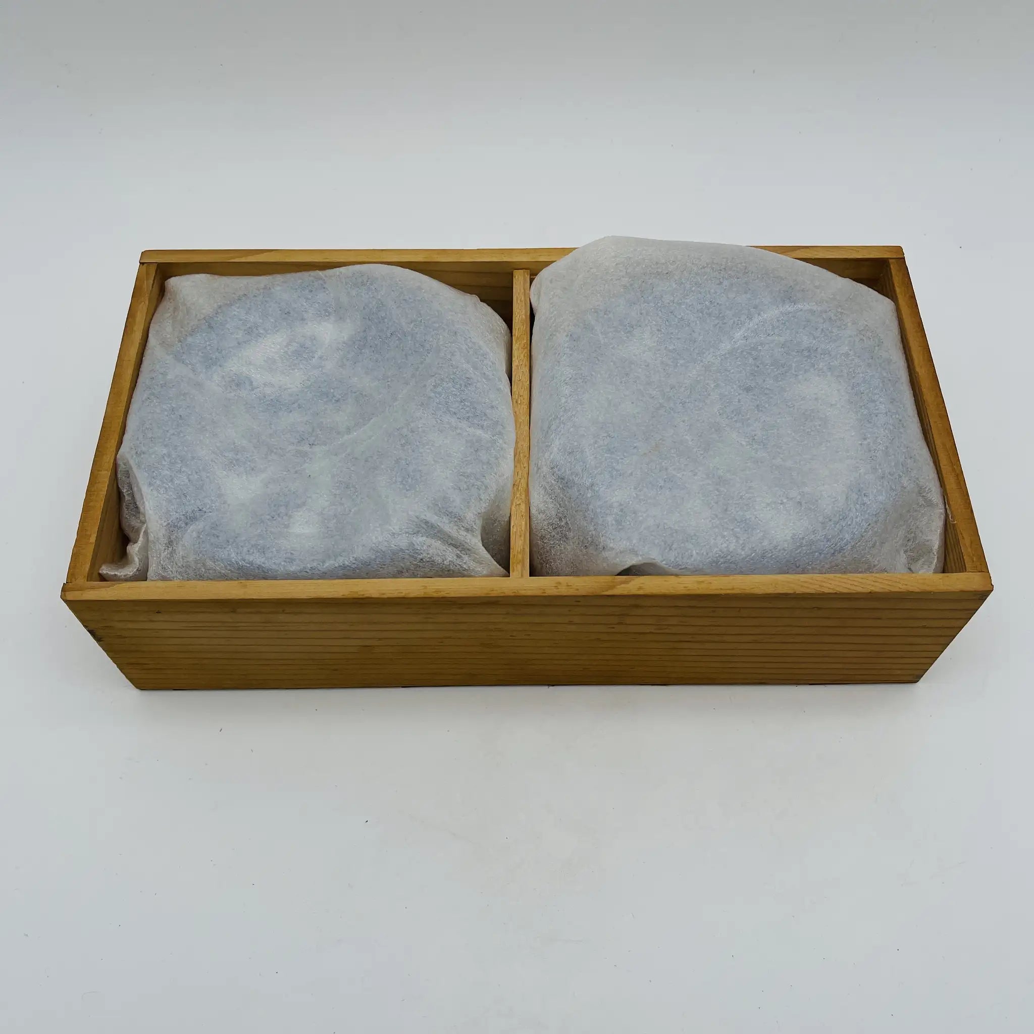 【リユース】 小皿揃 10P / 美濃和 / 日本 / 陶彩 縁波型 / 箱付き