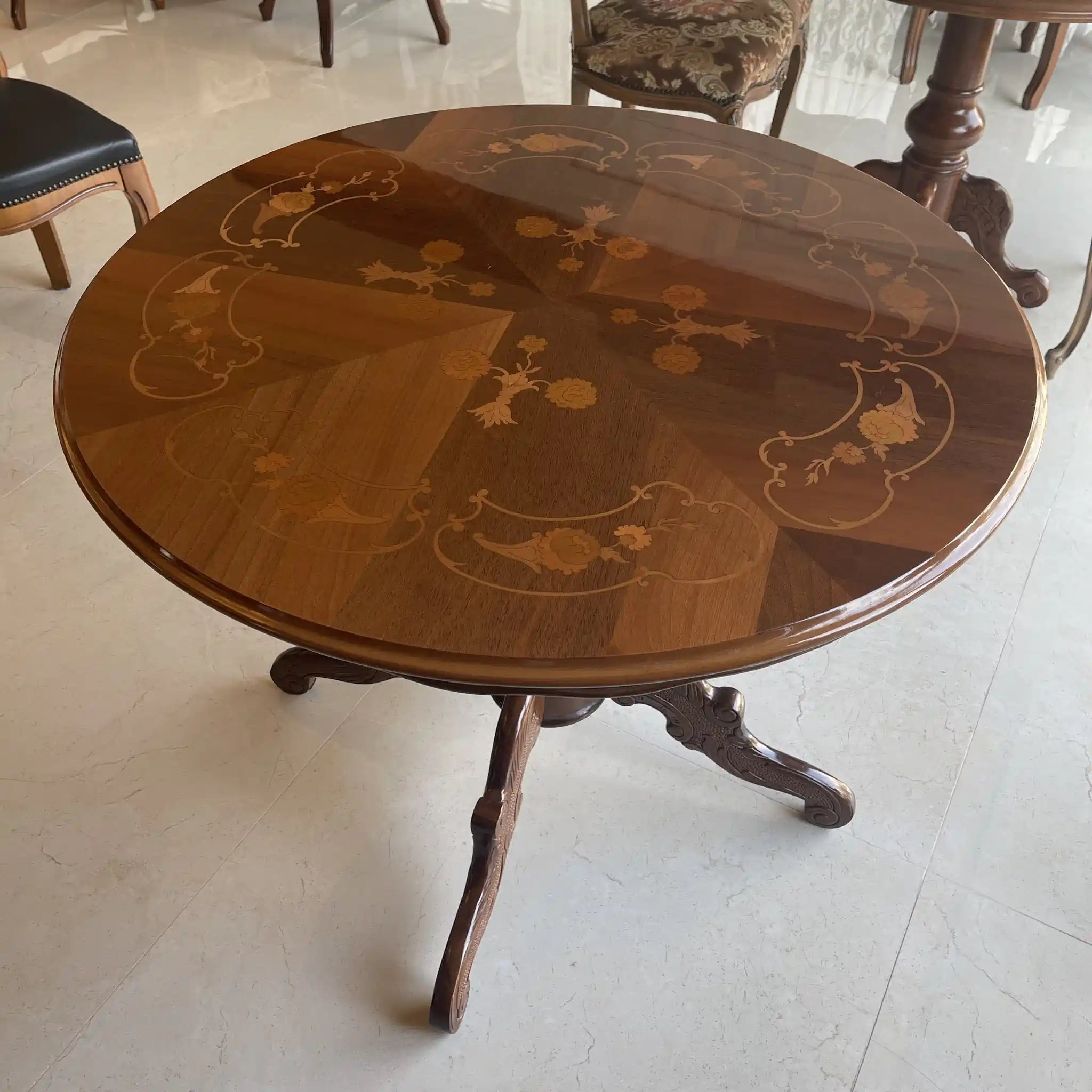 【アンティーク】カフェテーブルセット