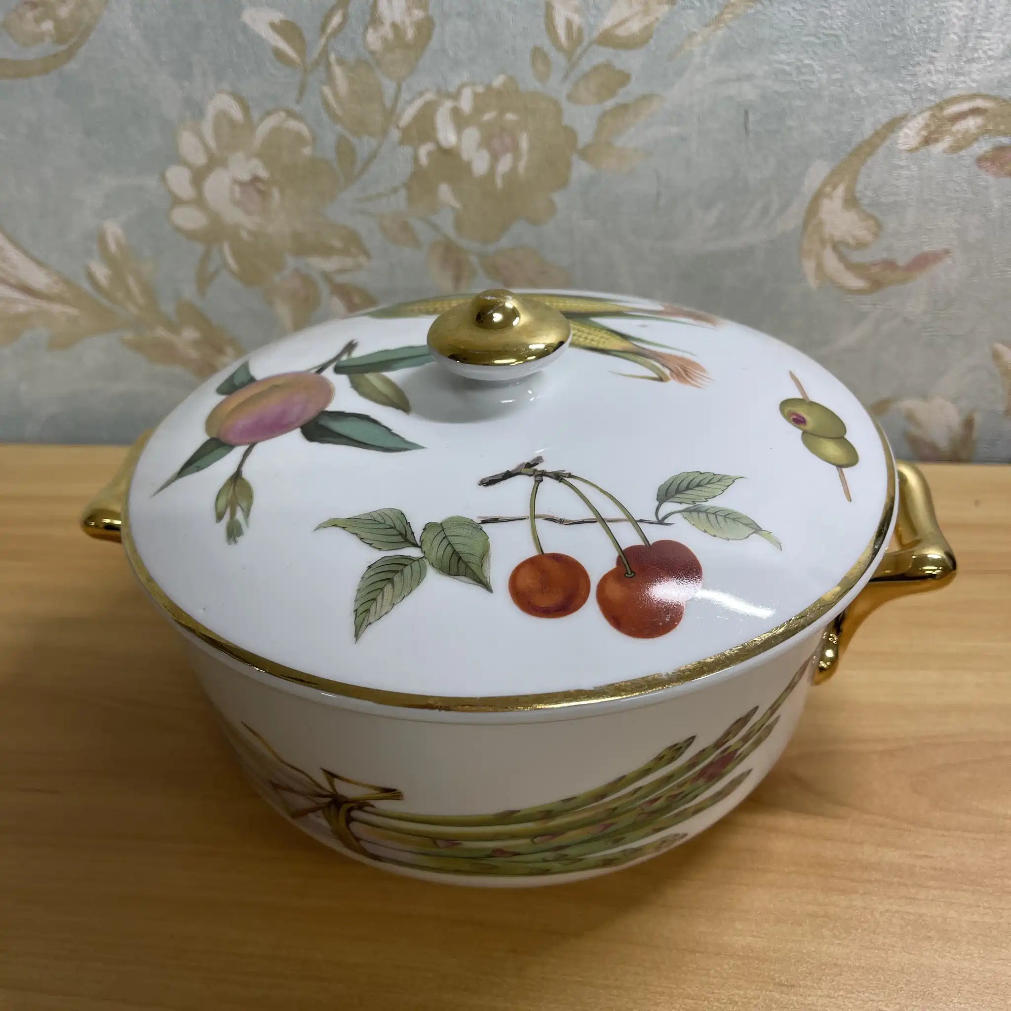 【アンティーク】 キャセロールディッシュ