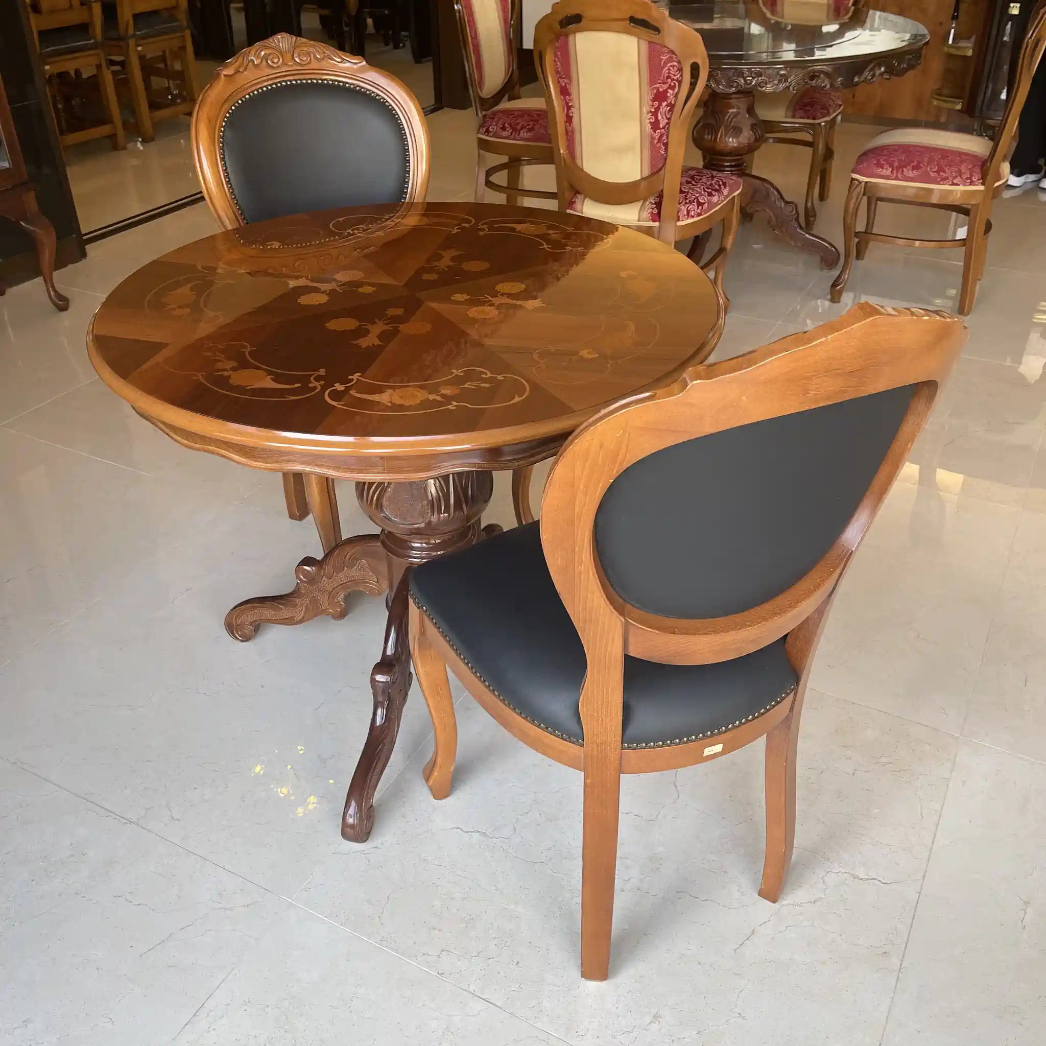 【アンティーク】カフェテーブルセット