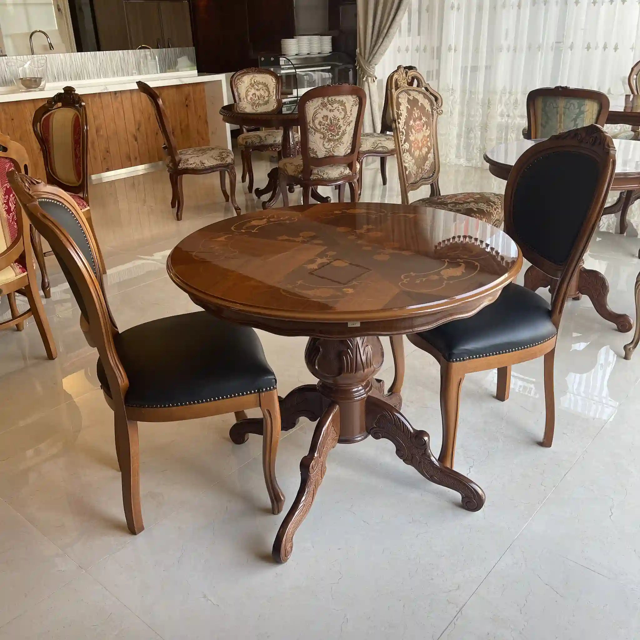 【アンティーク】カフェテーブルセット