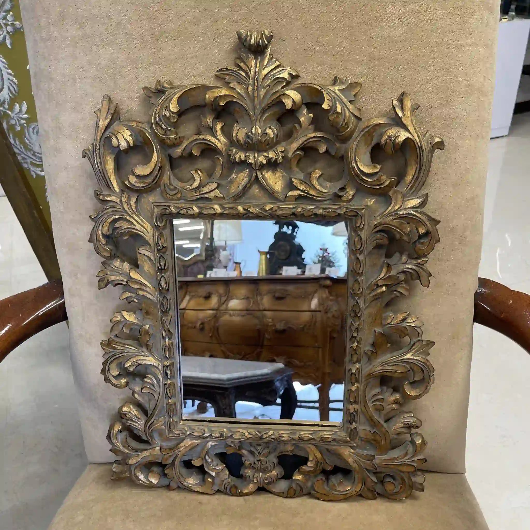 【アンティーク】 ウォールミラー / フランス