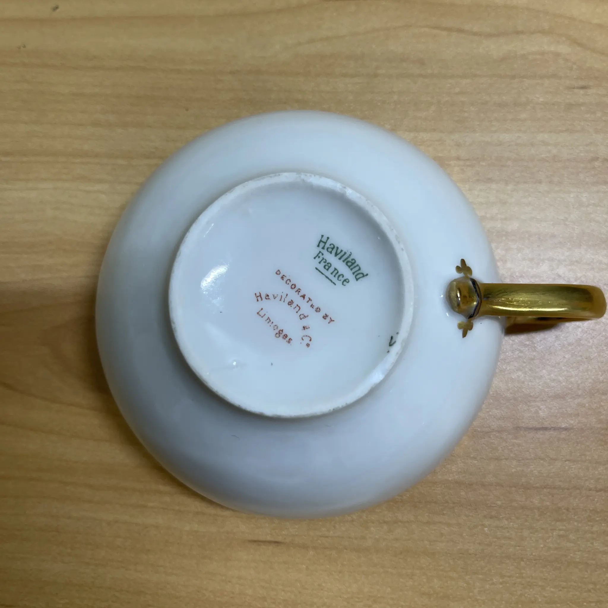 [Antique] Tea cup & saucer 2P