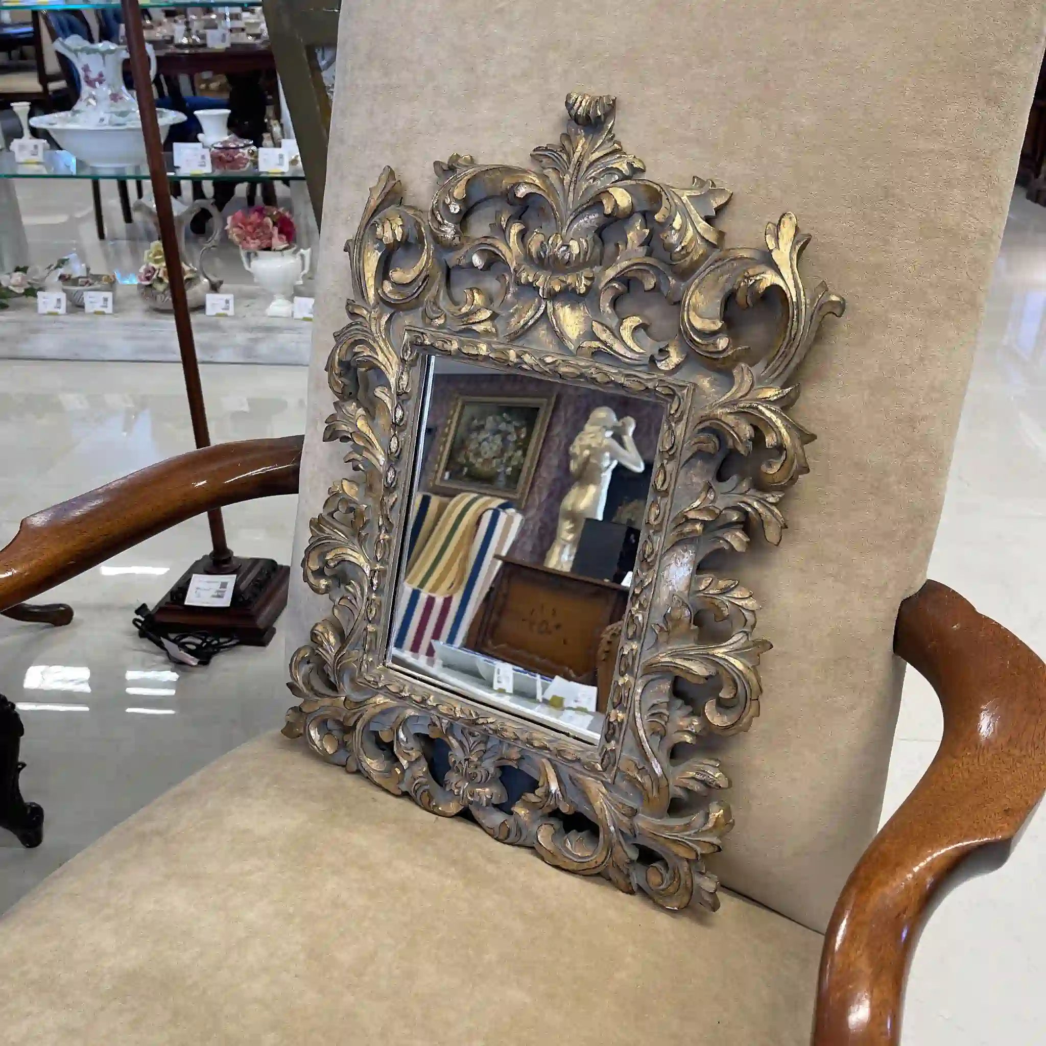 【アンティーク】 ウォールミラー / フランス