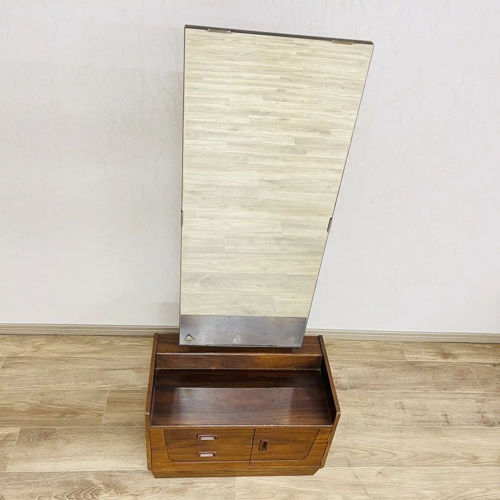 【リユース】 ドレッサー / 鏡背板交換済