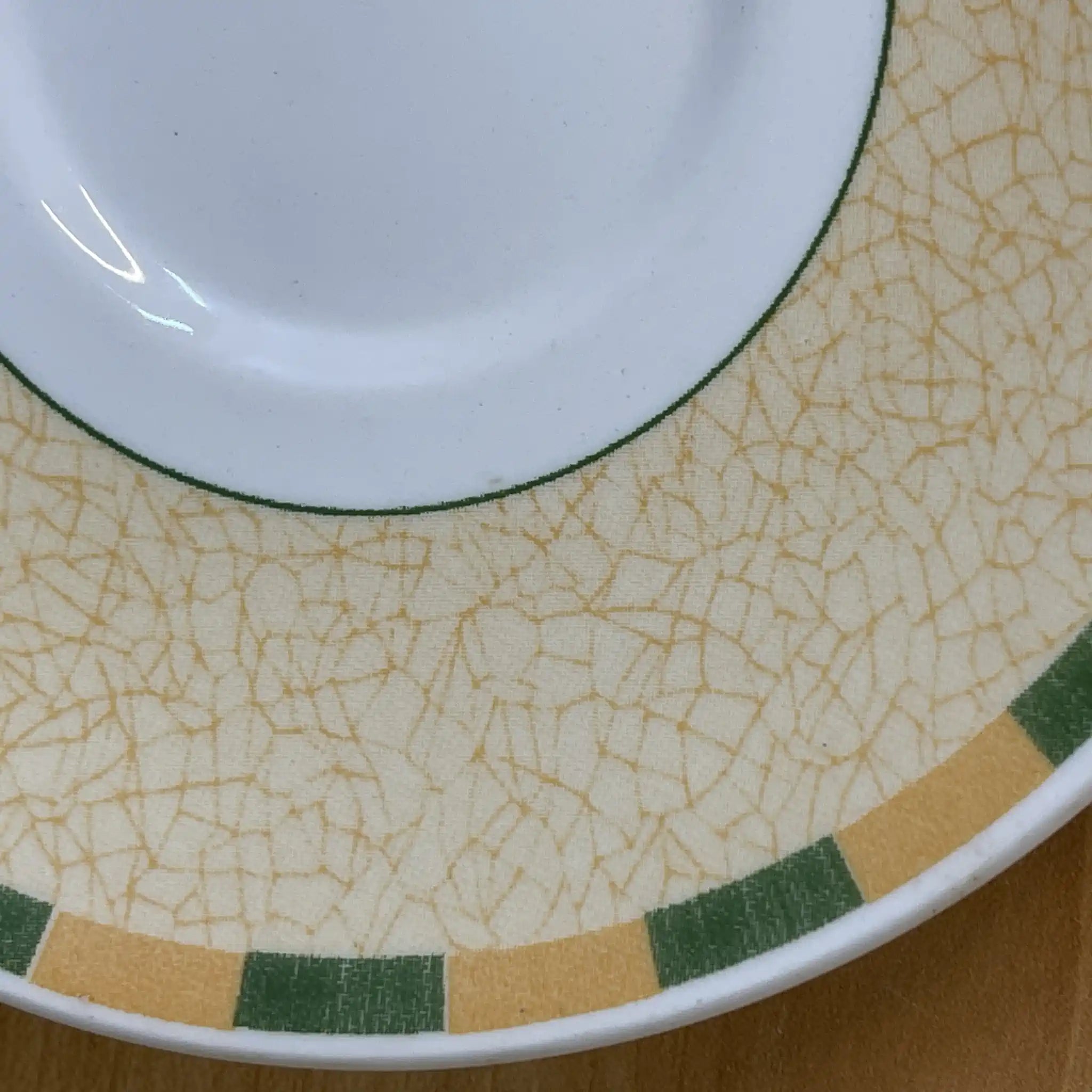 [Vintage] Trio (tea cup & saucer + dessert plate) 2P