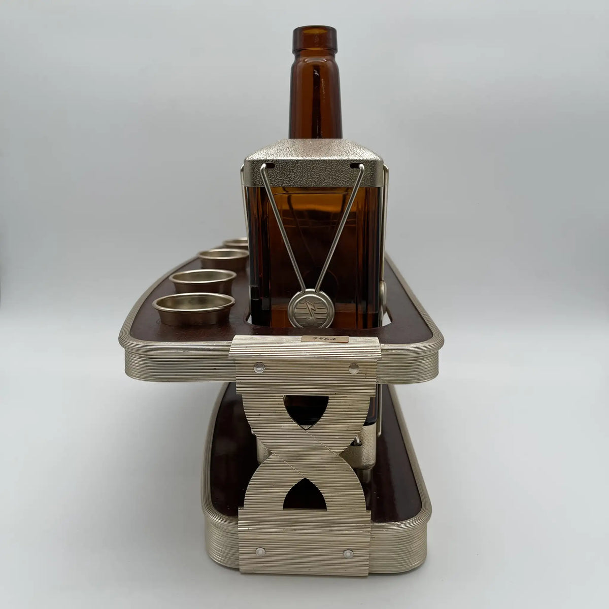 Swiss Harmony Inc. / Mini bar set / Late 1940s - early 1960s / America / With music box function / [Vintage]