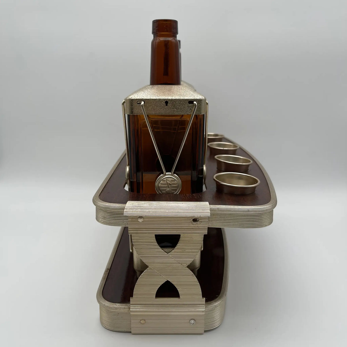 Swiss Harmony Inc. / Mini bar set / Late 1940s - early 1960s / America / With music box function / [Vintage]