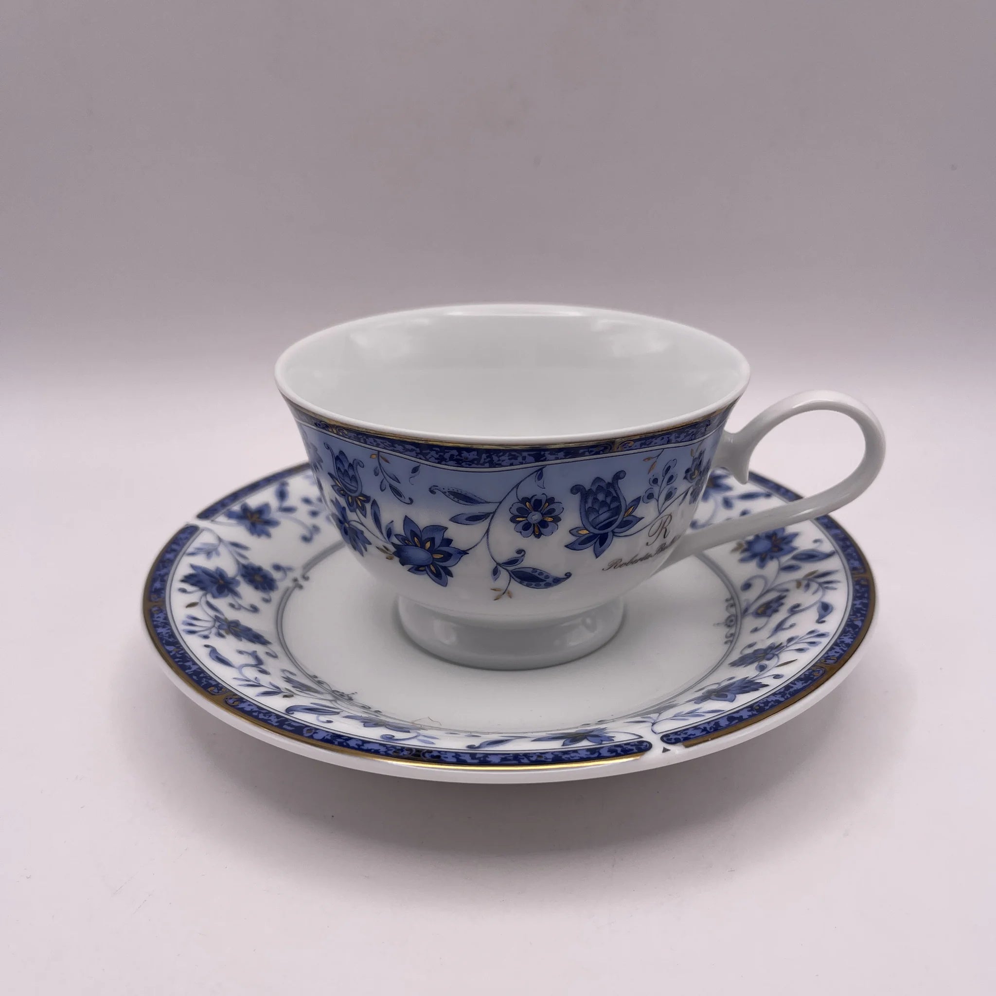 【リユース】 カップ＆ソーサーセット / Roberta Baldini PARIS(ロベルタ・バルディニ パリ) / イタリア