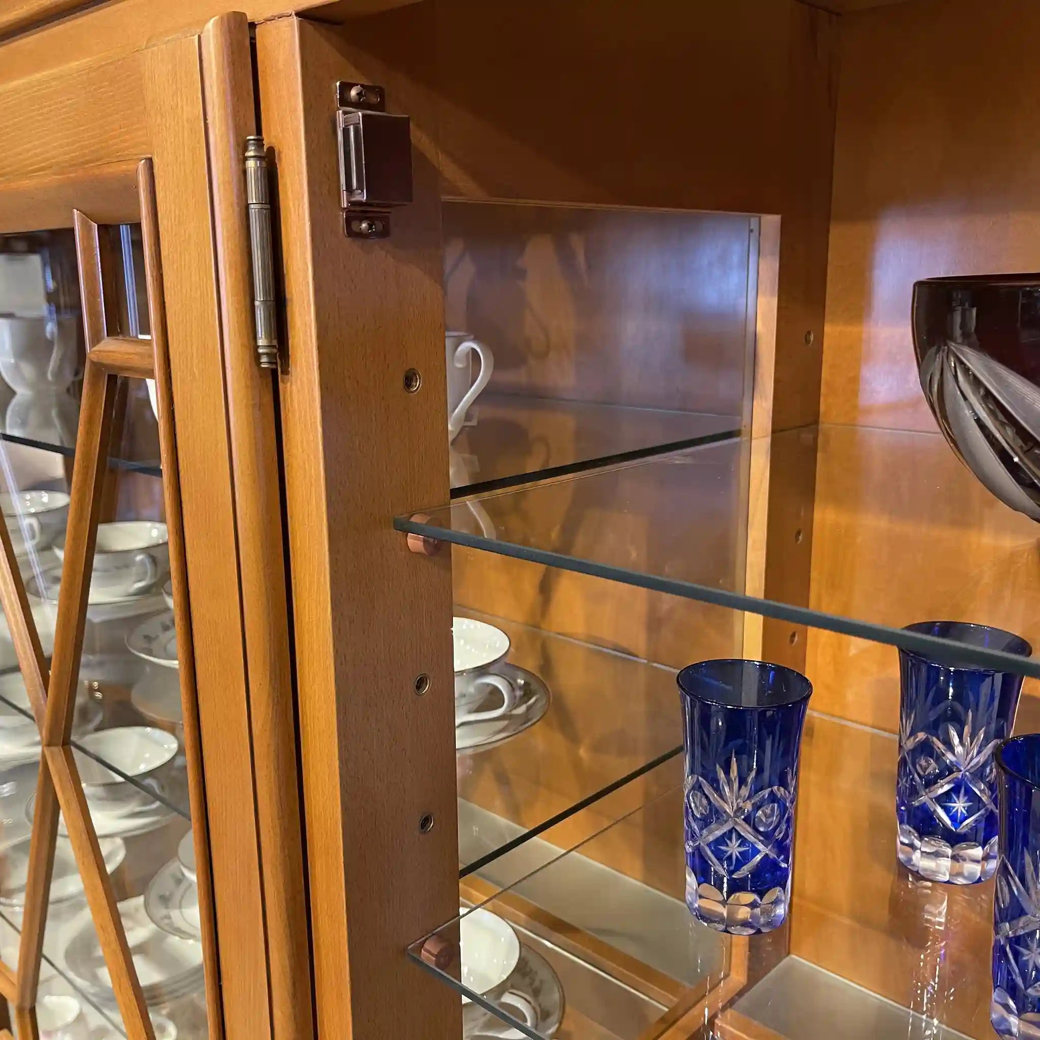 [Reused] Display Case / Karimoku Furniture / Wood, Glass, Metal / Japan