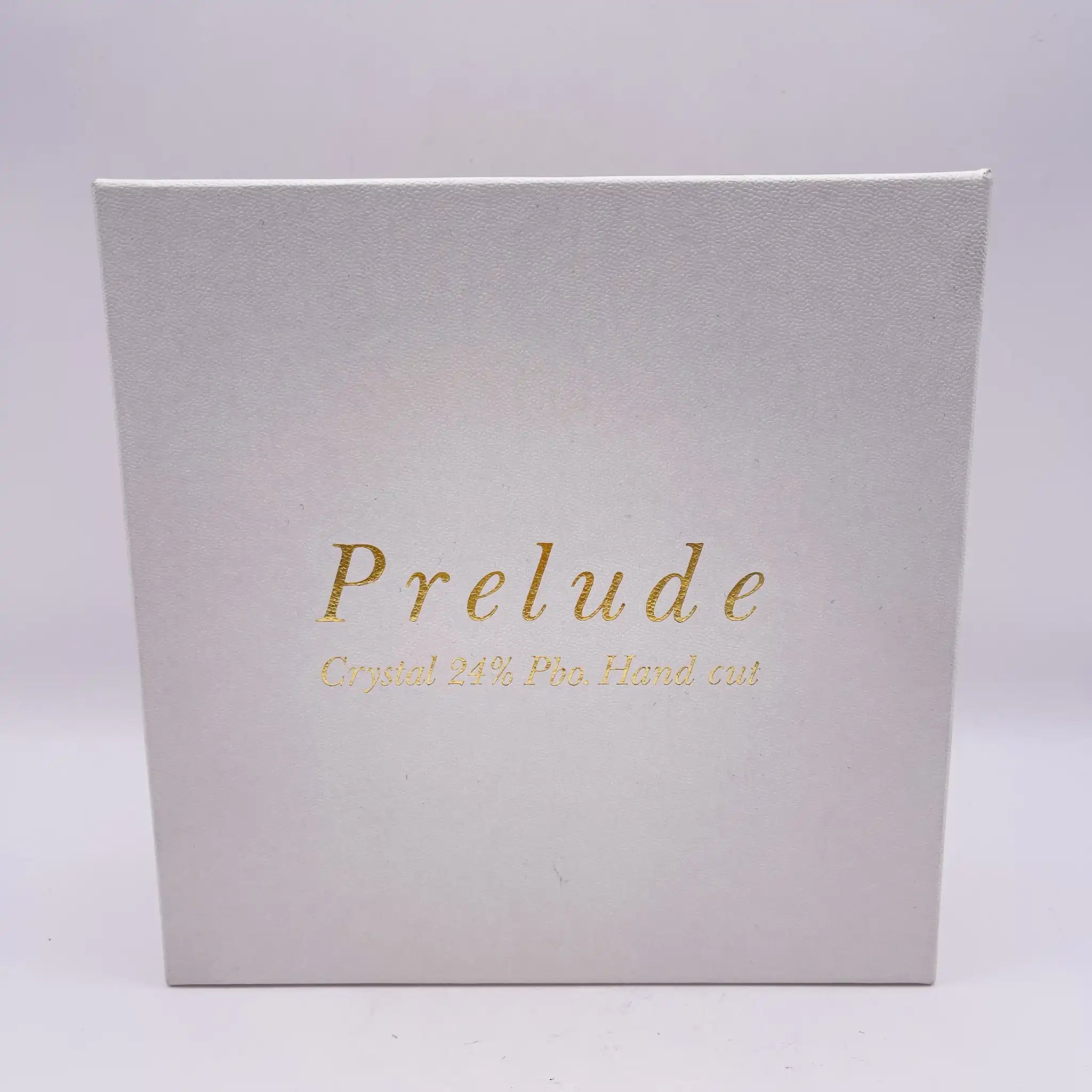 【リユース】 ペアワイングラス / SOGA / ハンドカット / クリスタルガラス / イタリア / 未使用 / 箱付き