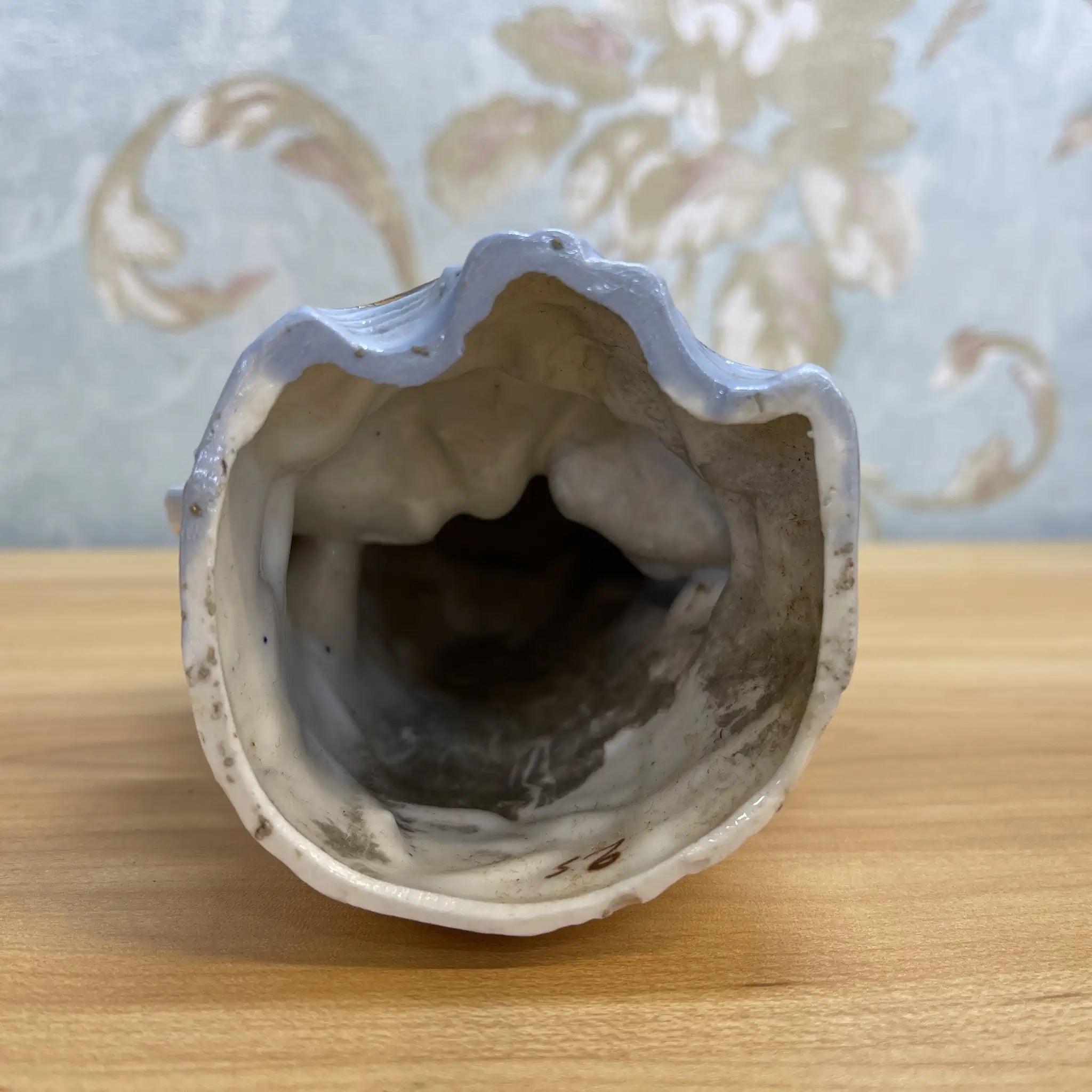 フィギュリン(陶磁器人形)2P / 推定1900前後 / 磁器 / ドイツ (推定) / 金彩 / [アンティーク]