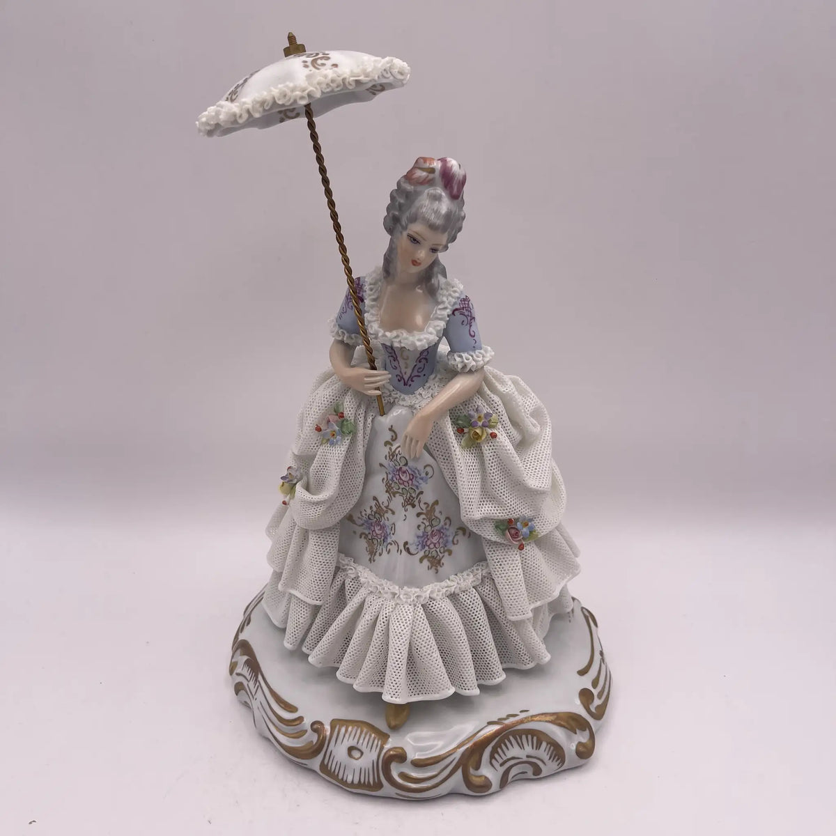 ◯capodimonte marcolin/イタリア製、磁器人形、フィギュリン ビンテージ】 フィギュリン(陶器人形) / サン・マルコ（San Marco