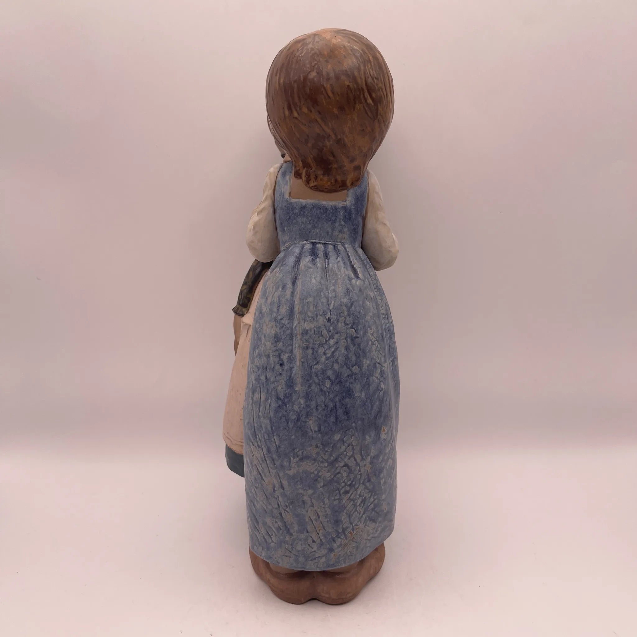 【复古】作品/ LLADRO（利雅多罗）/小吻(Little Kiss) / 1978年~ 1985年/波塞林/西班牙/ 抛光，柔和的色彩，手工瓷器