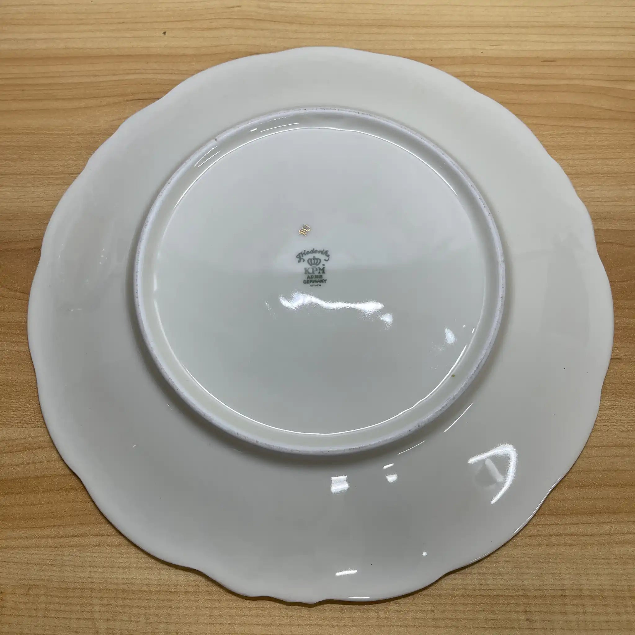 [Vintage] Dinner plate (main plate)