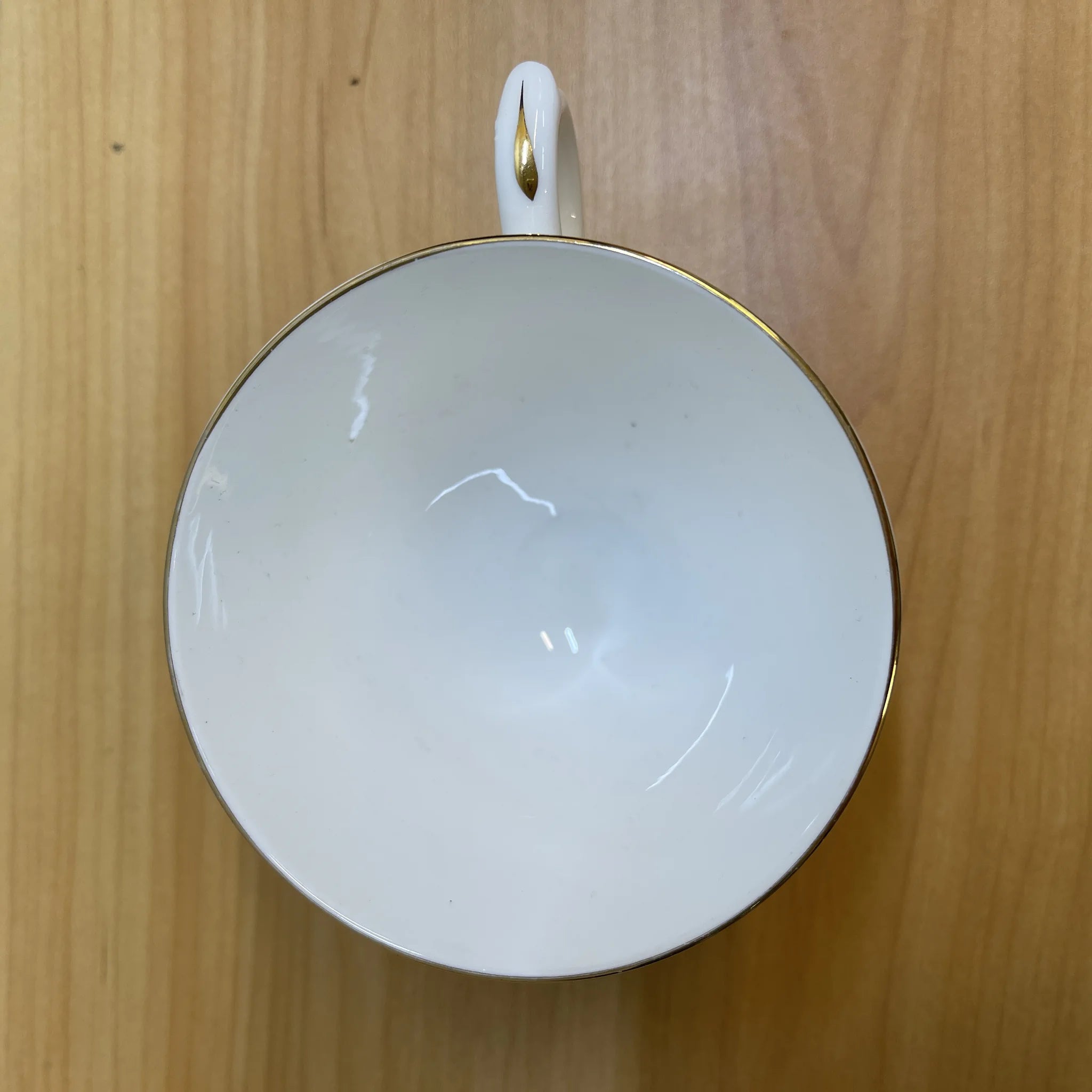 [Antique] Trio (C&S + dessert plate) + dessert plate