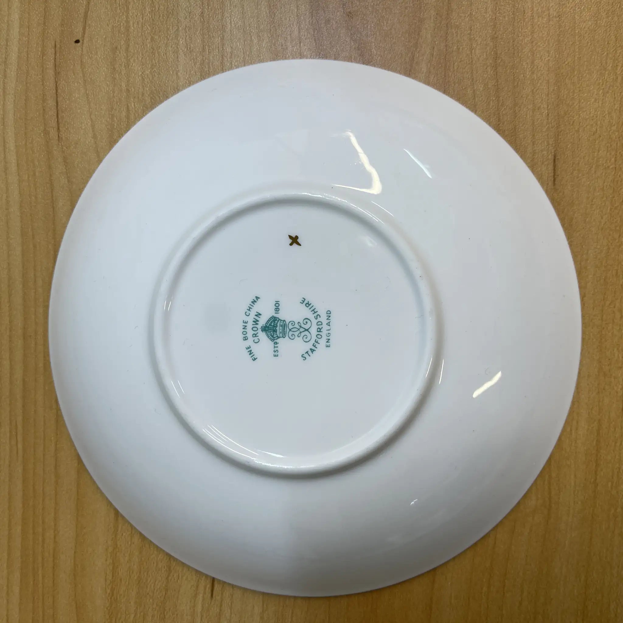 [Antique] Trio (C&S + dessert plate) + dessert plate