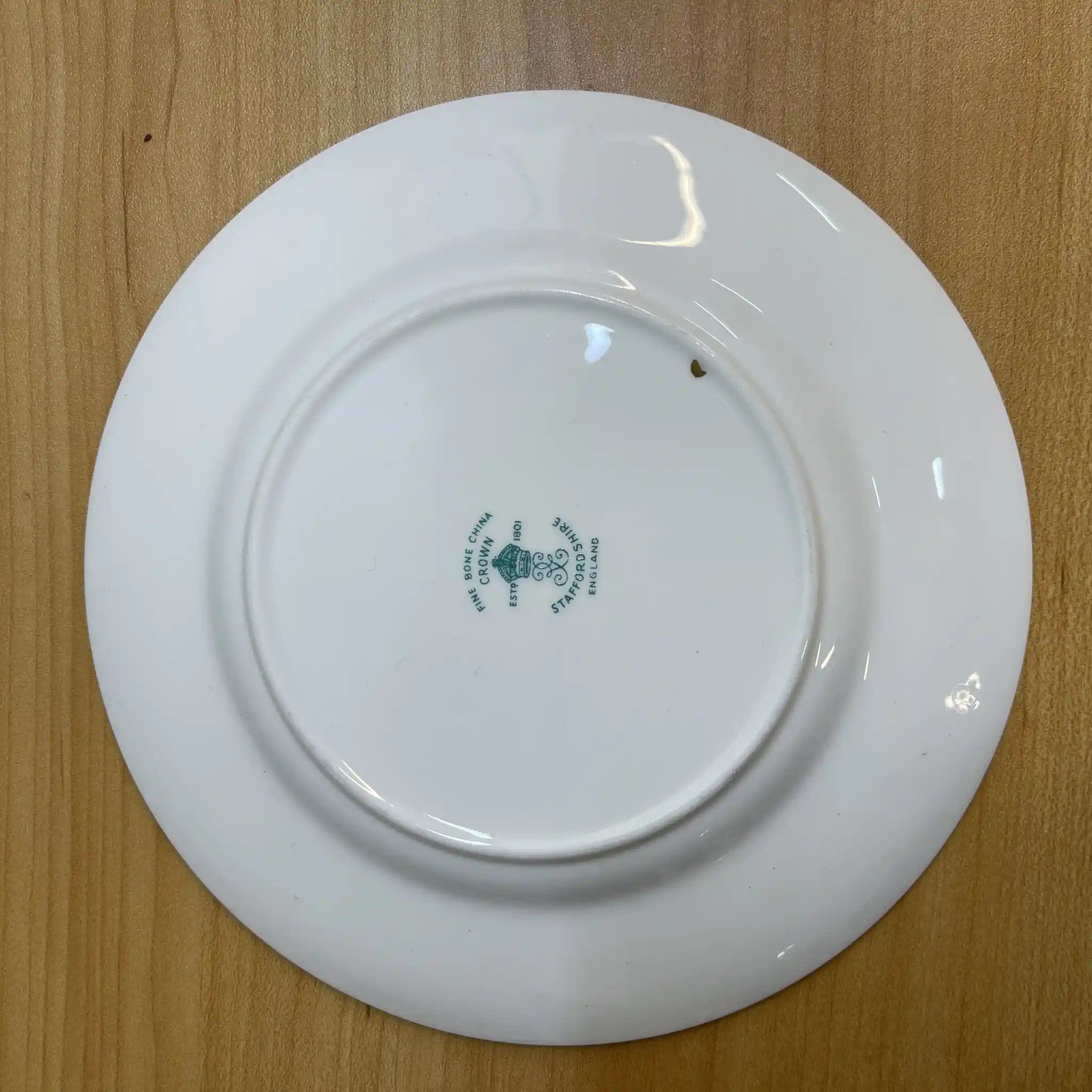 [Antique] Trio (C&S + dessert plate) + dessert plate