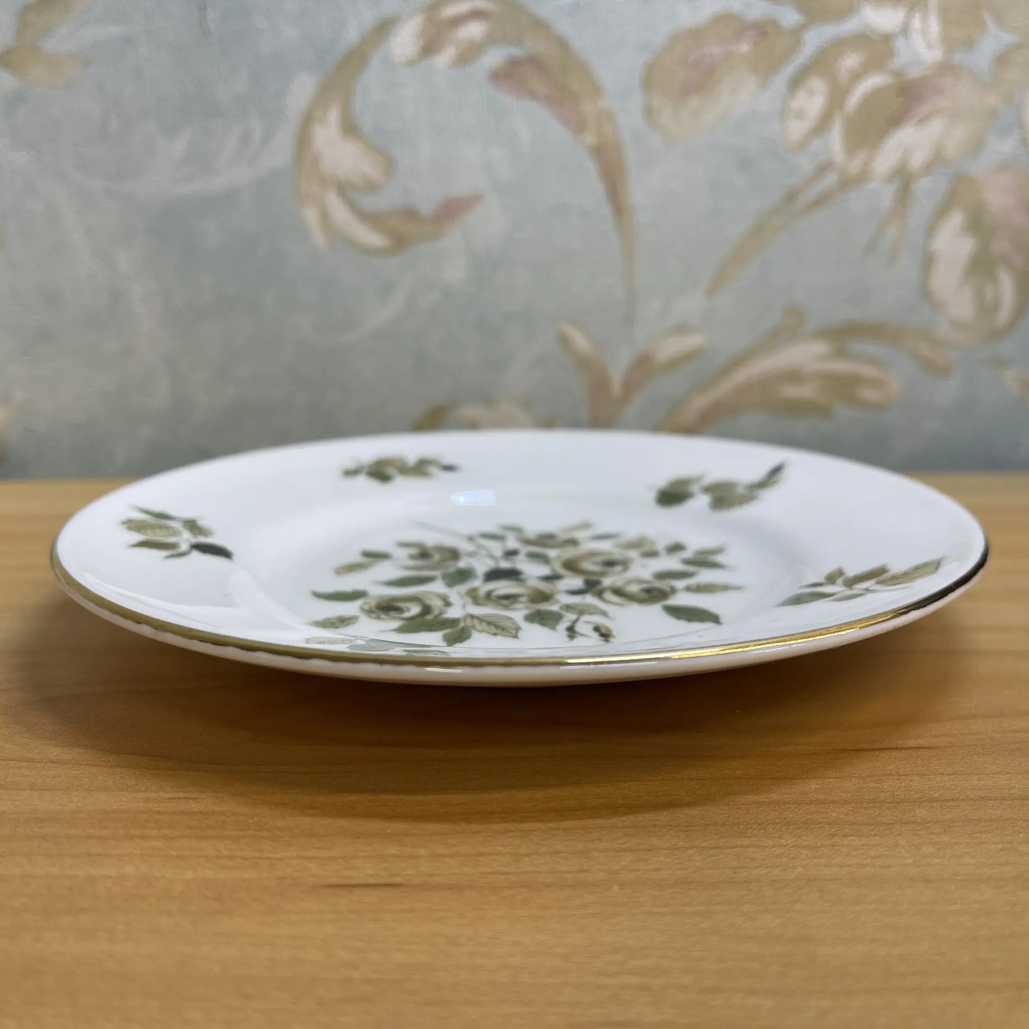 Crown Staffordshire / ブレッドプレート(小皿) / 推定20C中期 / Fine Bone China / イギリス / 薔薇 / [アンティーク]