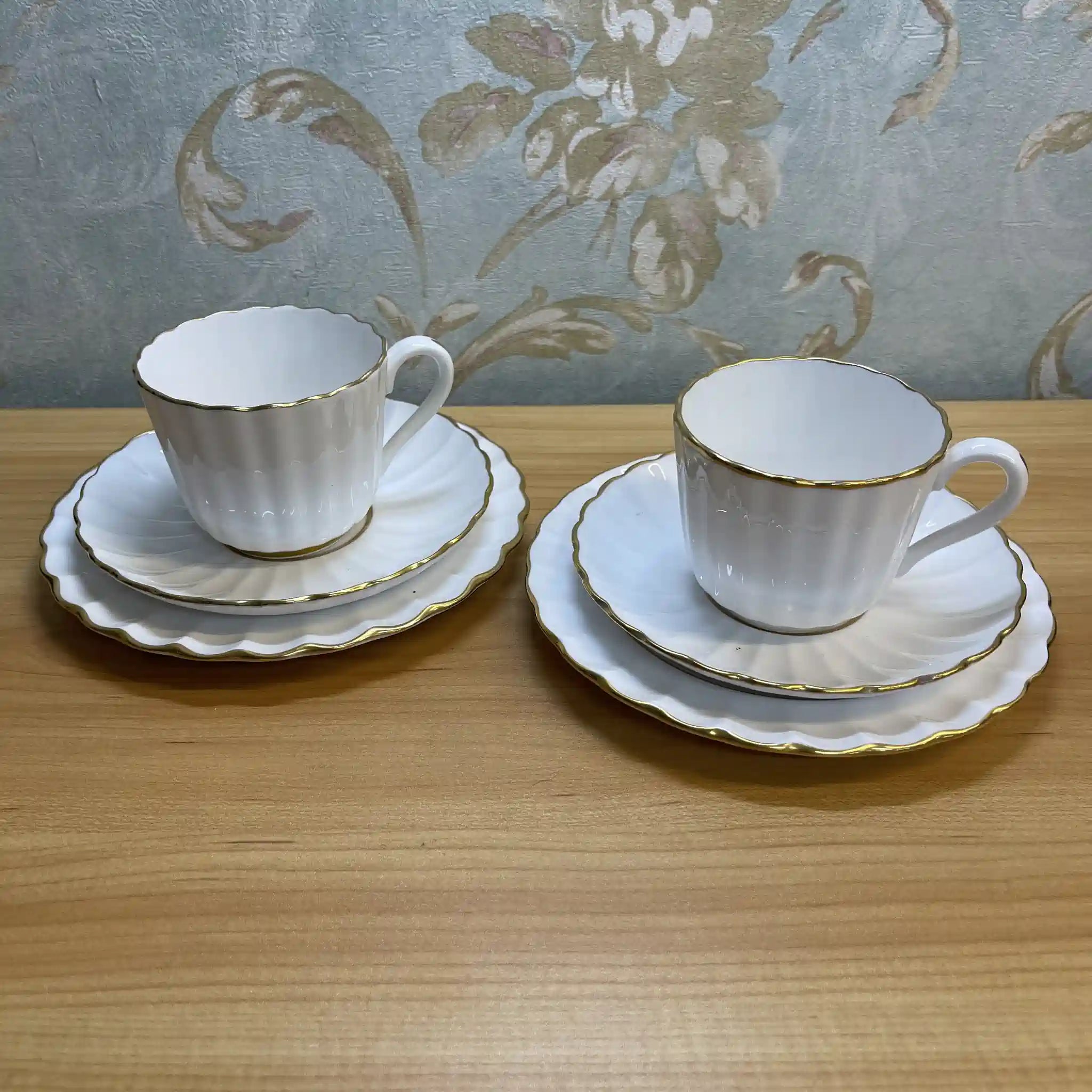 [Vintage] Trio (C&S+dessert plate) 2P
