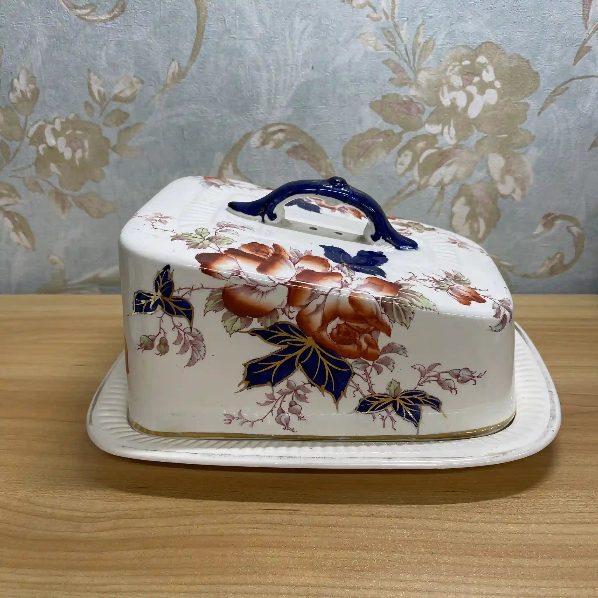 [Antique] Cheese and butter dish
