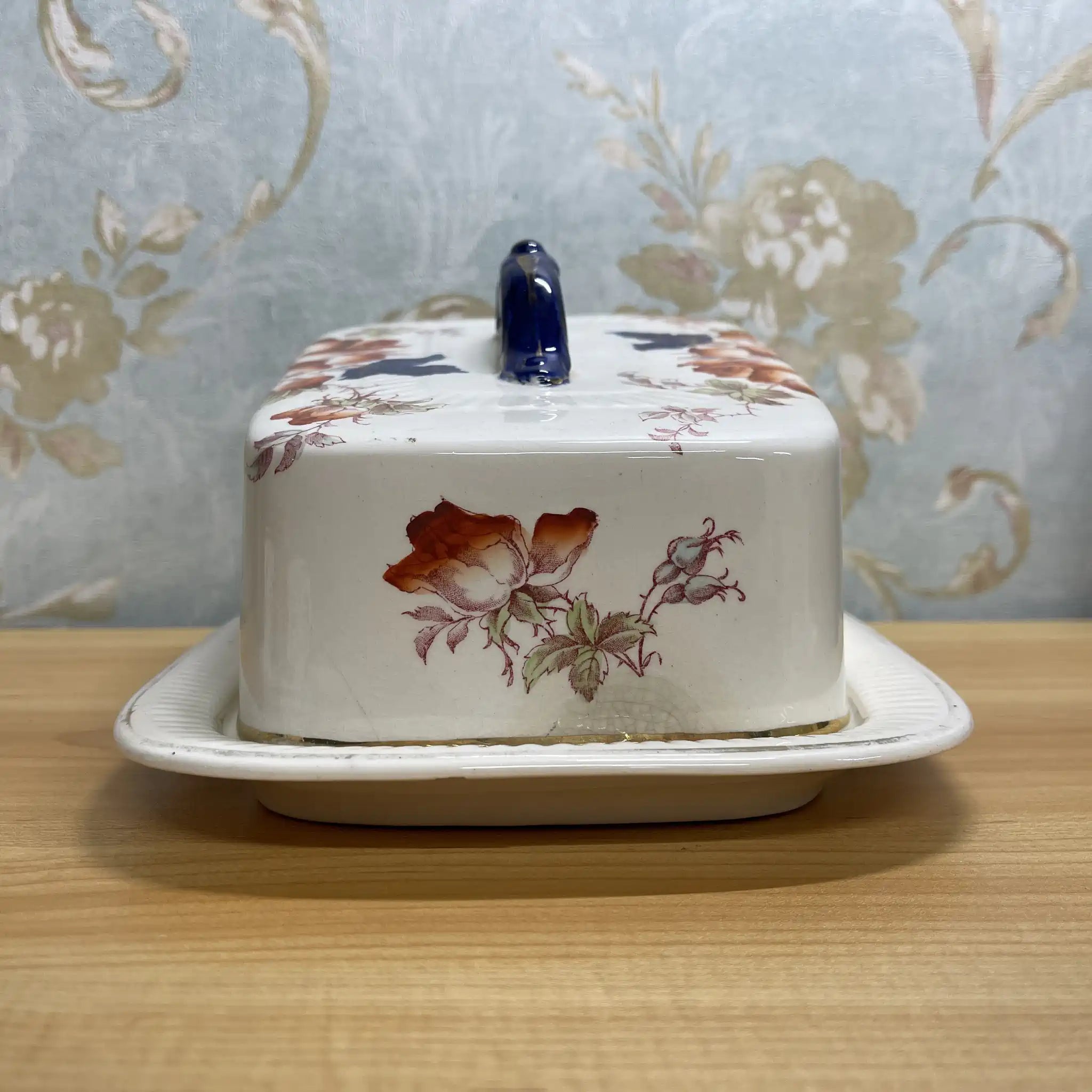 [Antique] Cheese and butter dish