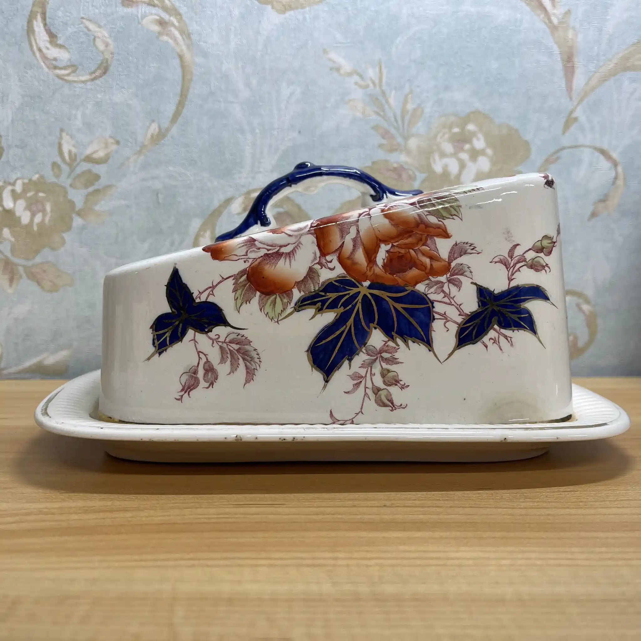 [Antique] Cheese and butter dish