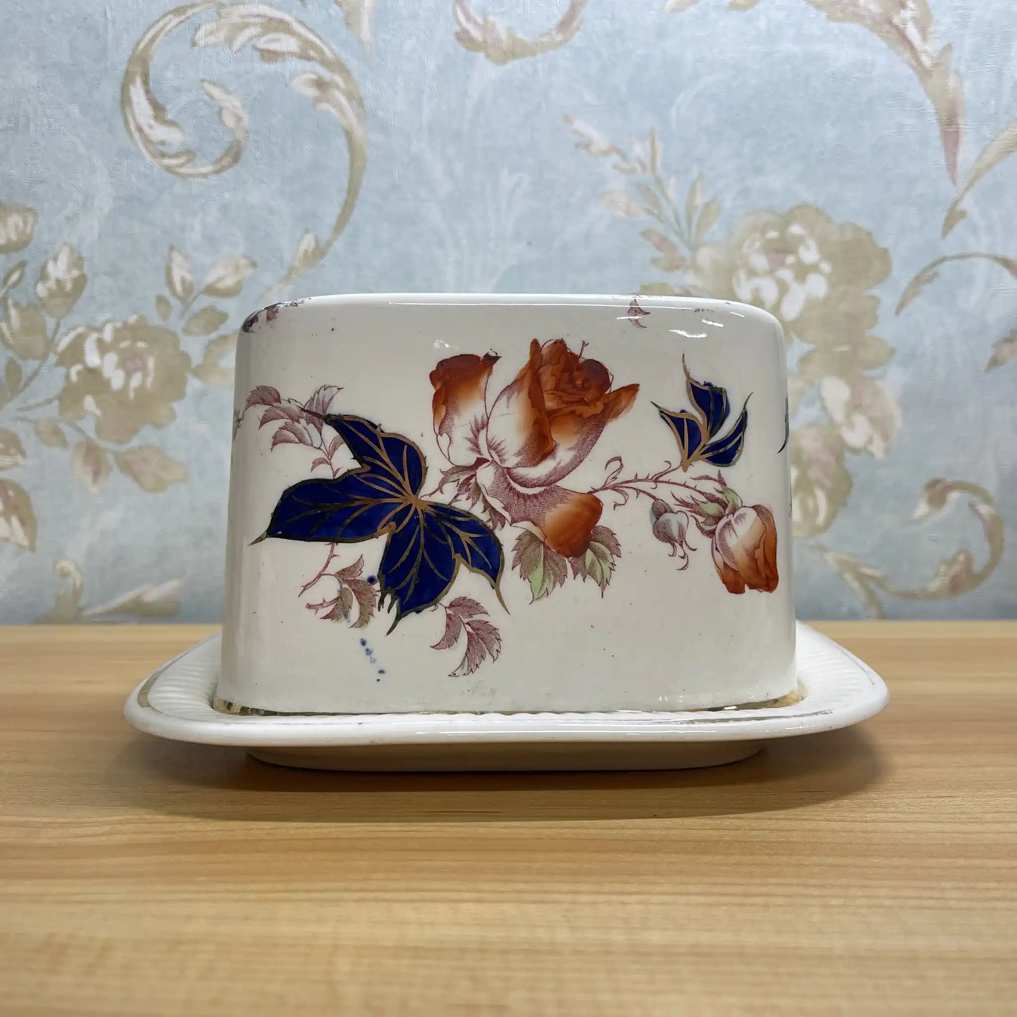 [Antique] Cheese and butter dish