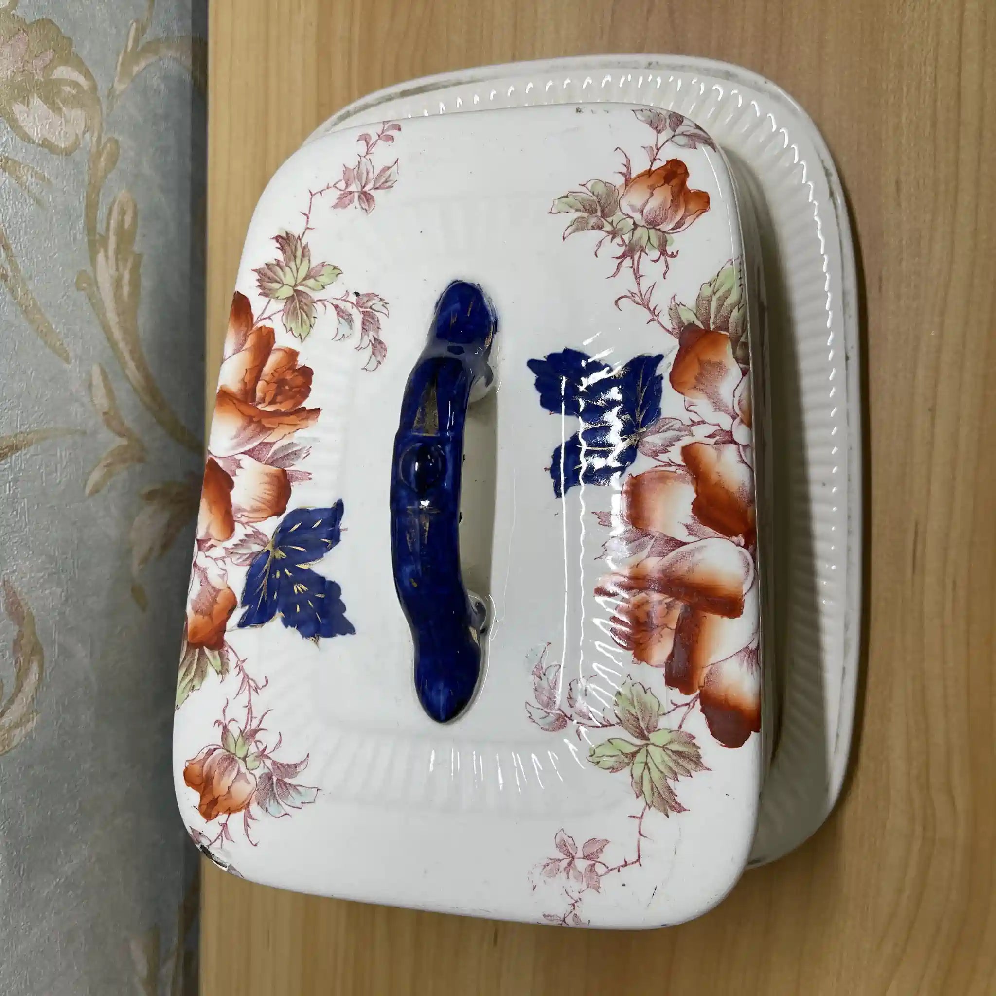 [Antique] Cheese and butter dish