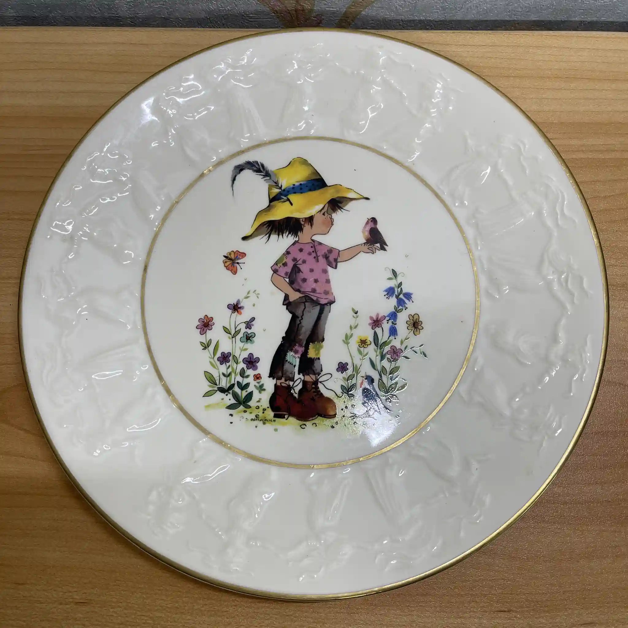 [Vintage] Dessert plate (medium plate)