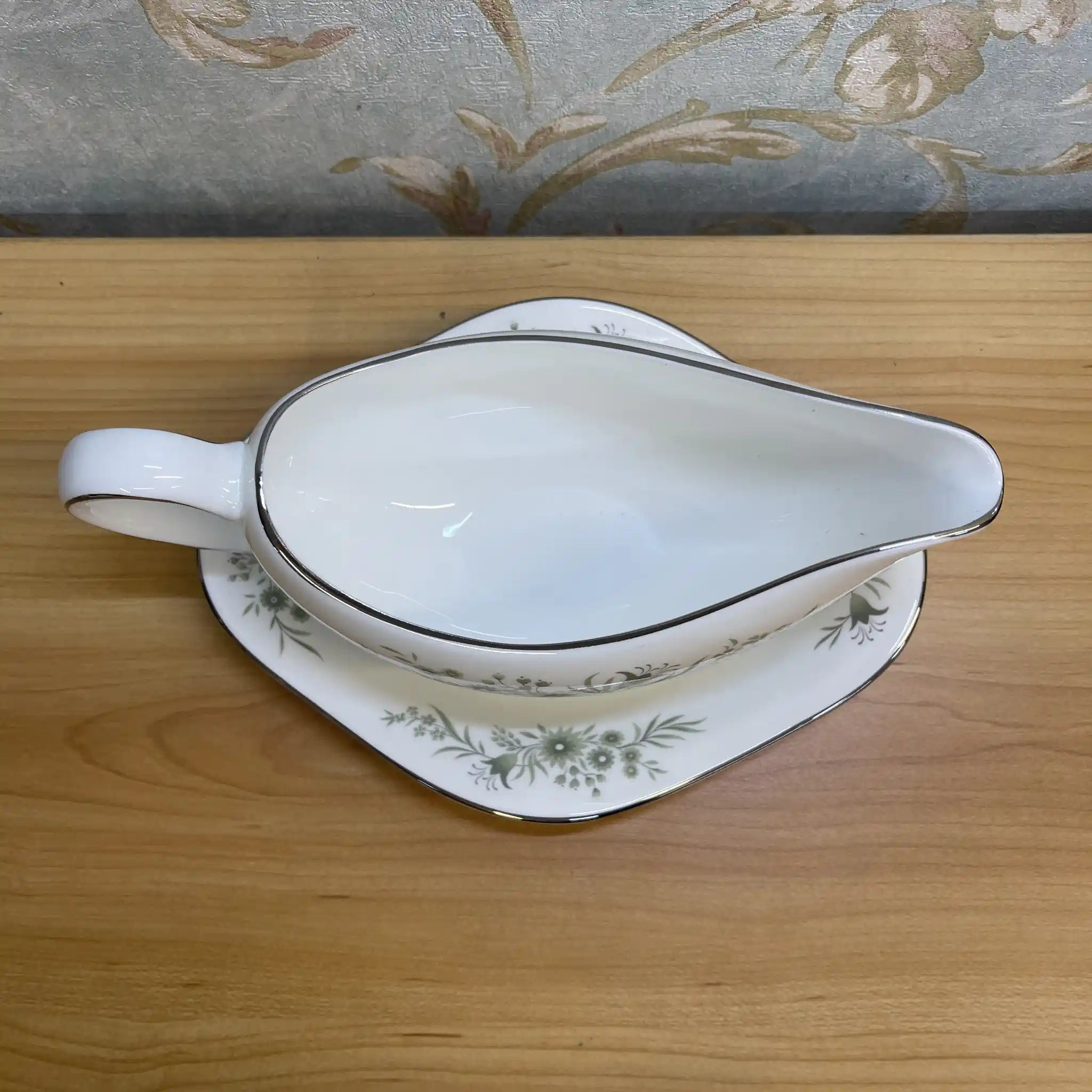 [Vintage] Sauce boat + under plate
