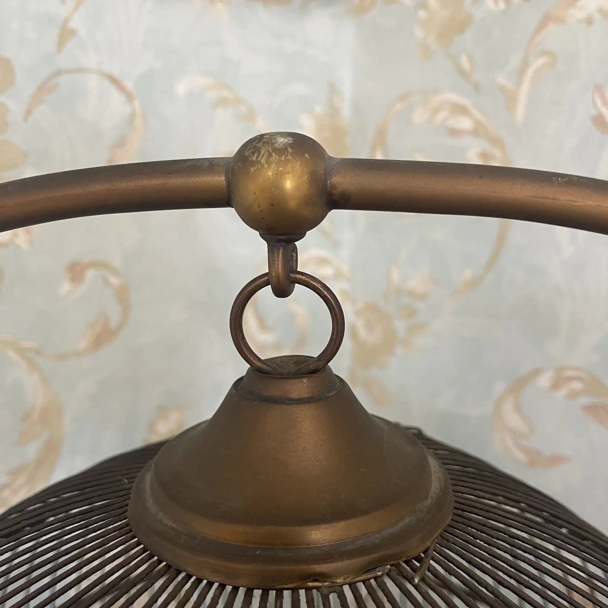 【アンティーク】 鳥カゴ / 
 / 20世紀初頭（推定） / 真鍮 / イギリス / イギリス直輸入