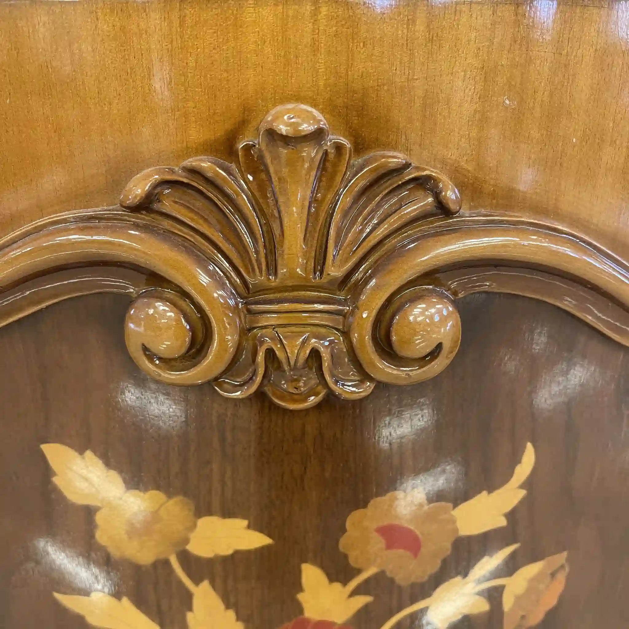 【アンティーク】 キャビネット / 
 / 20世紀後期（推定） / 大理石 / イタリア / マーブルトップ 象嵌(インレイ）