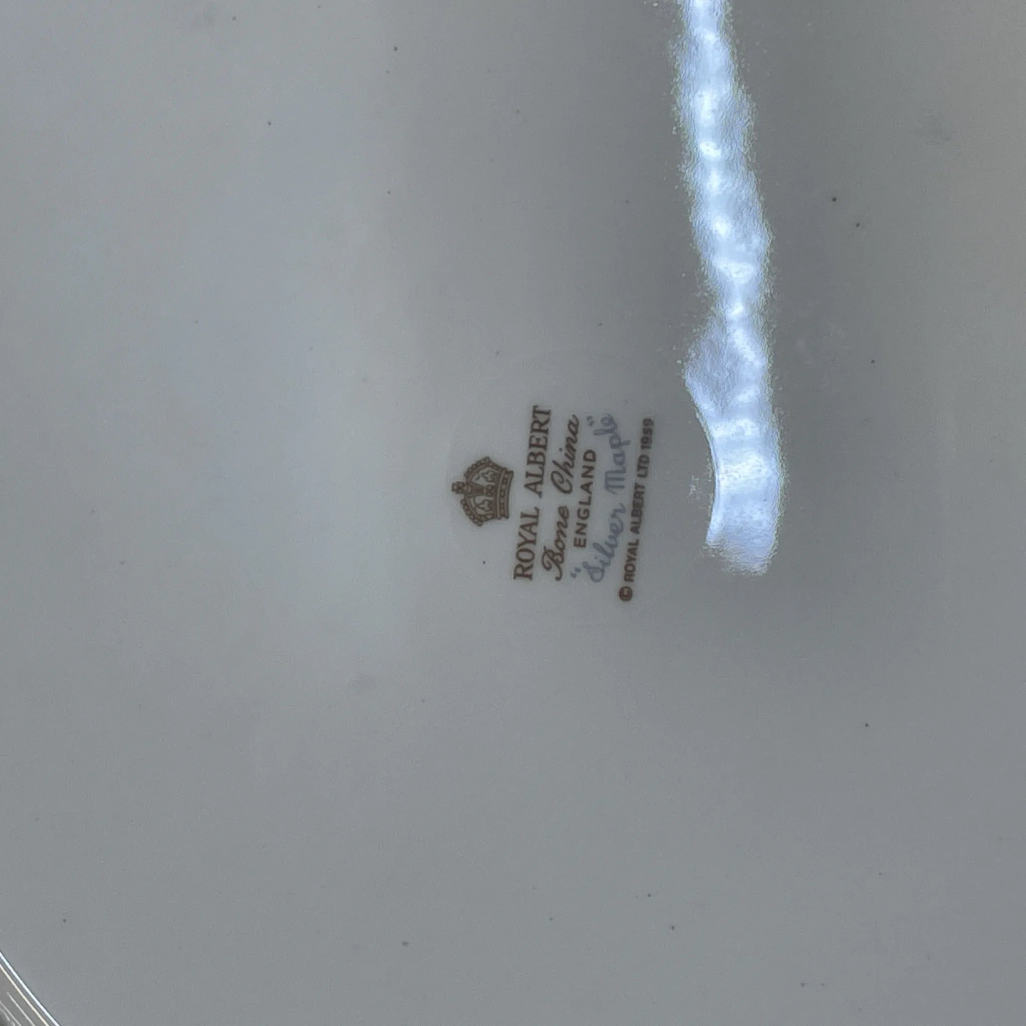 [Vintage] Dinner plate (main plate)